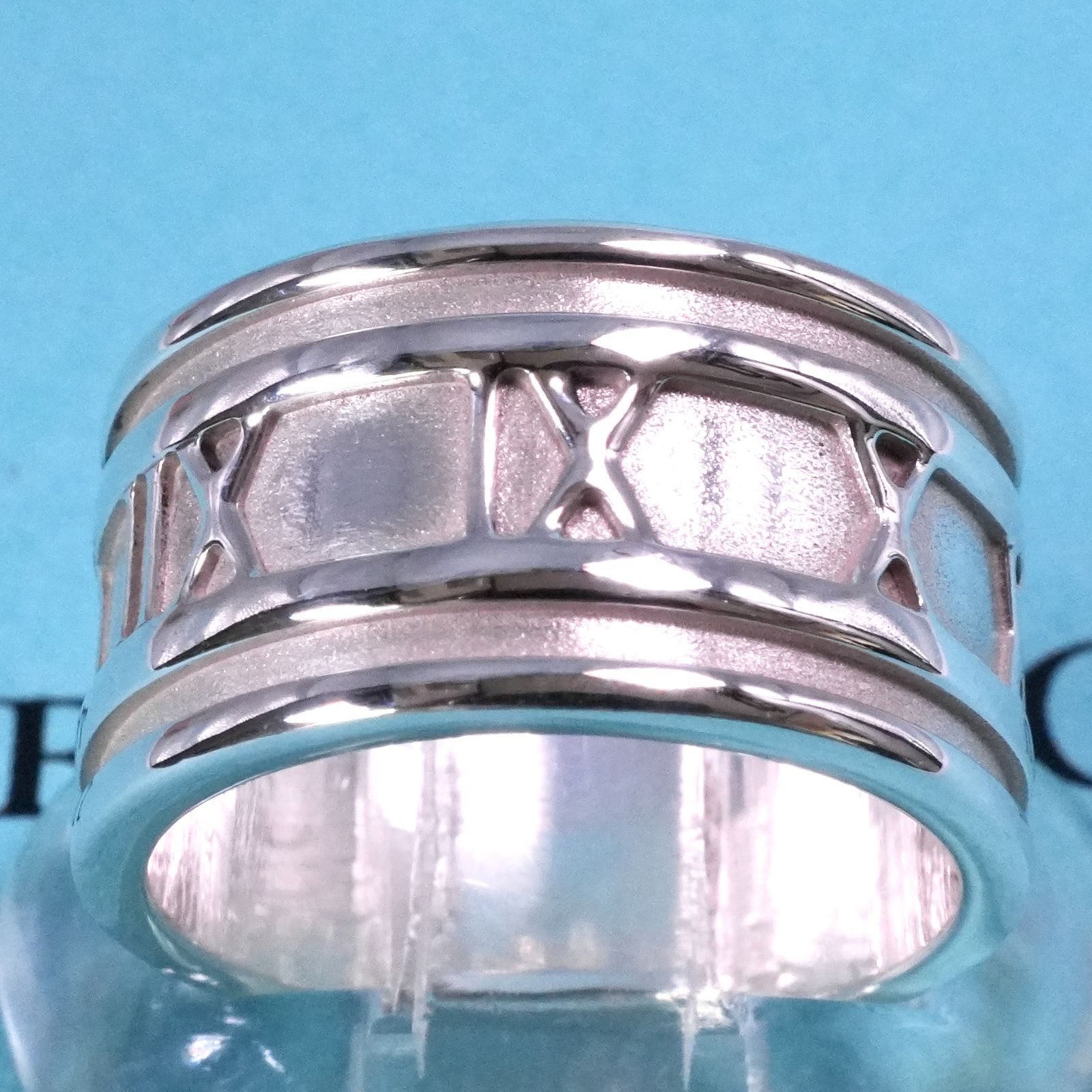 【極美品】ティファニー　アトラスリング　16号　メンズ/レディース　925 極美品16号 ティファニー アトラス ワイド リング/25-2023S - メルカリ