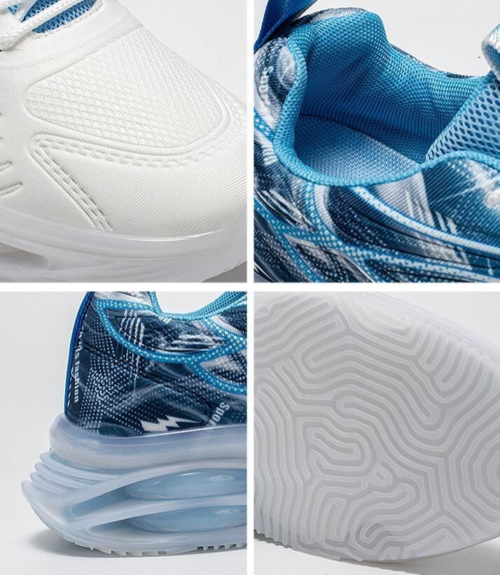 衝撃吸収ランニングシューズ メンズトレンディグラデーションカラー