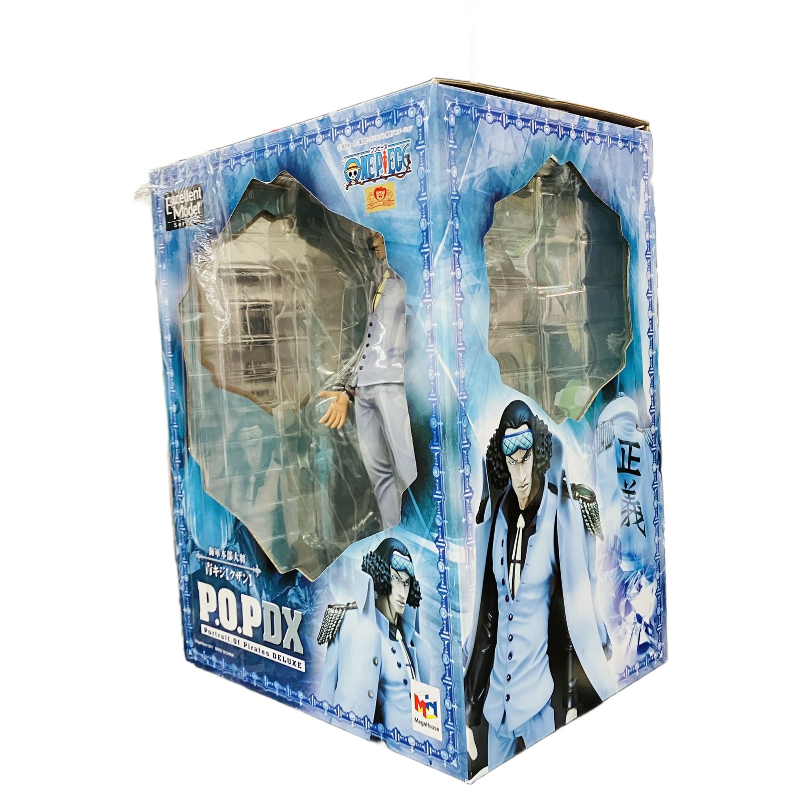 ワンピース フィギュア メガハウス POP 青キジ クザン 海軍コート付き