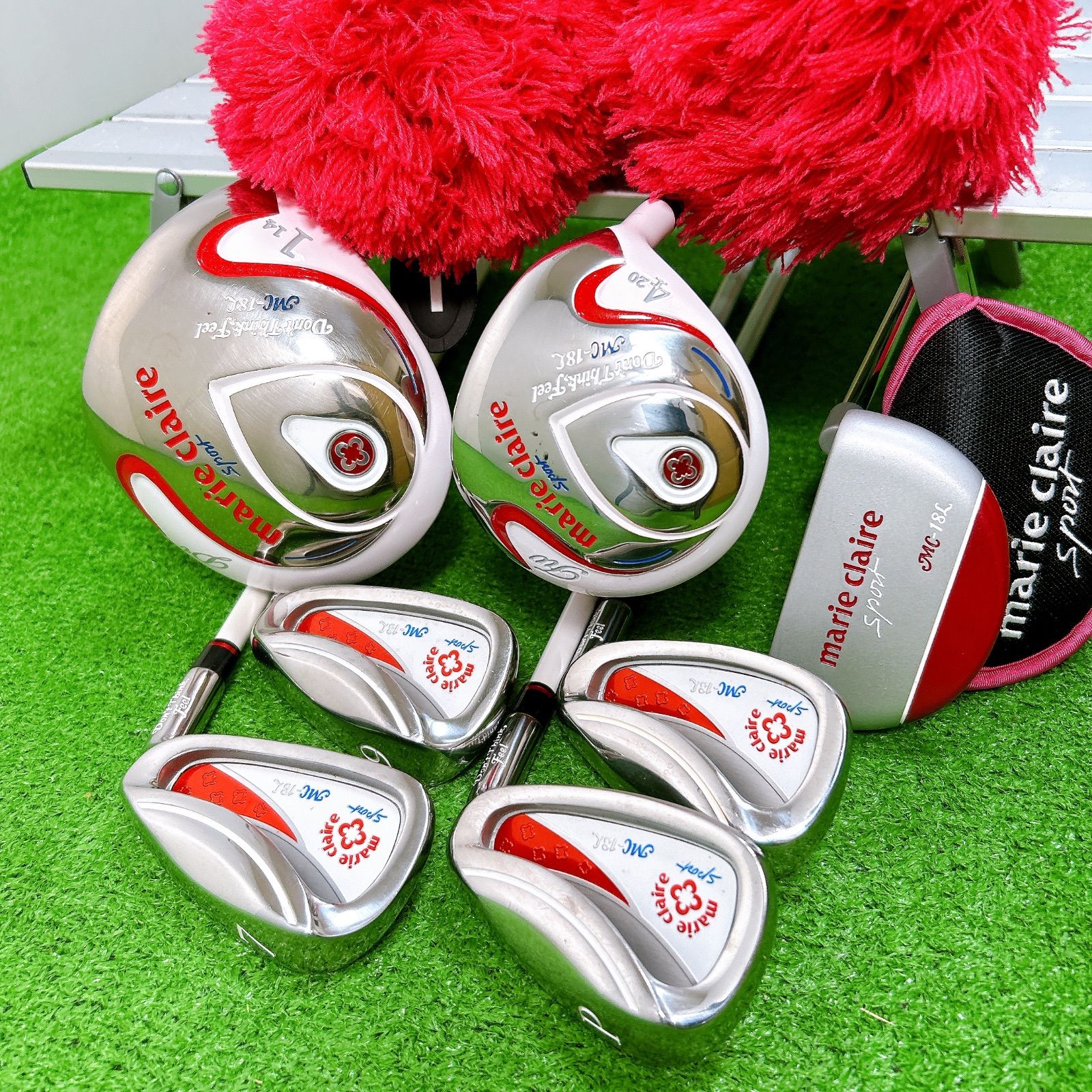 初心者推奨】マリクレール ツアーステージ レディースクラブセット 7本