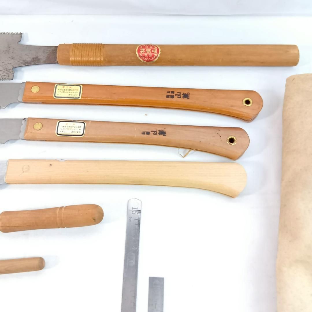 大工道具 一式 セット 新兼秀 鉋・ノミ・鋸・スコヤなど 詳細不明