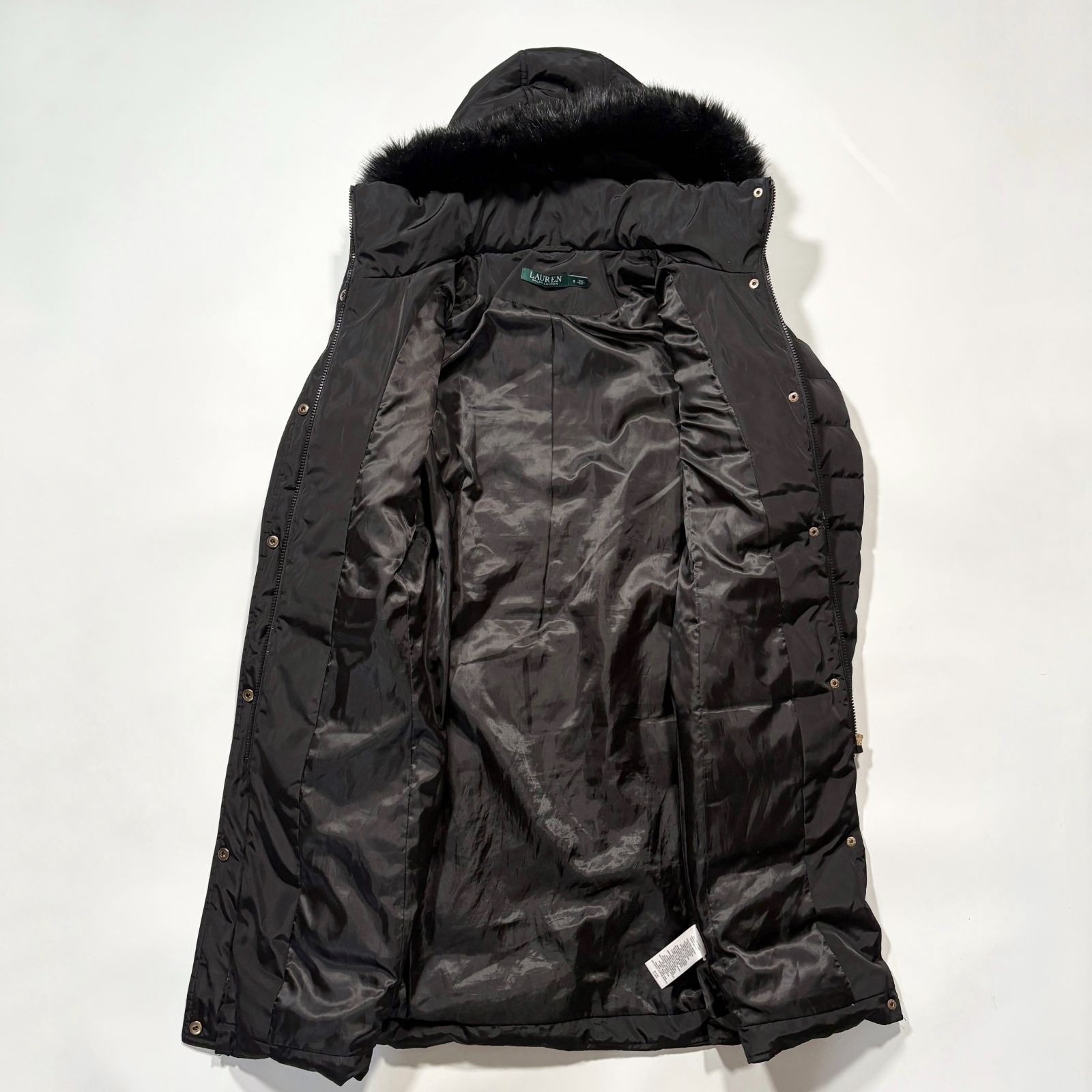 Lauren Ralph Lauren ローレンラルフローレン ダウンコート ロング 金 