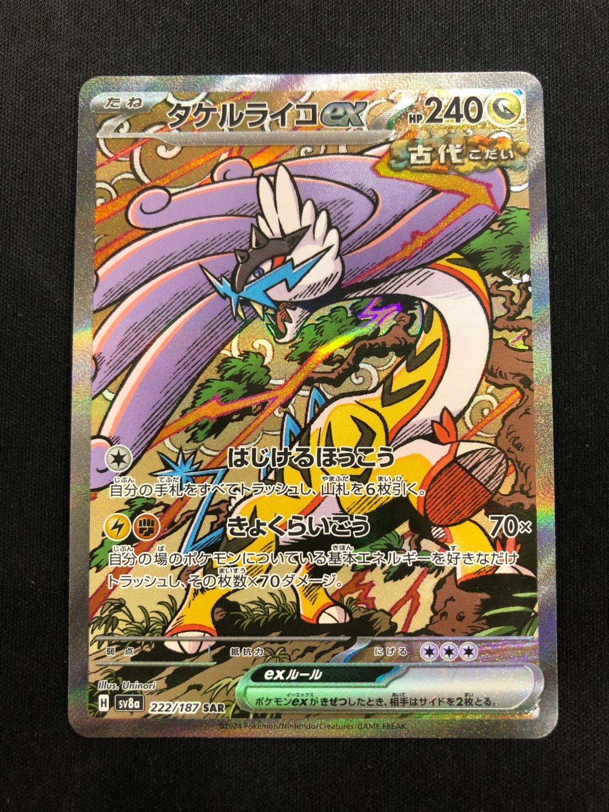 タケルライコex SAR 222/187 #A00155 - メルカリ