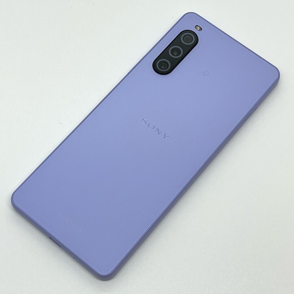 XPERIA 10 V ラベンダー SOG11　Android 15 美品】Xperia 10 V SOG11 [ラベンダー] au版SIMフリー 128GB／6GB 軽量