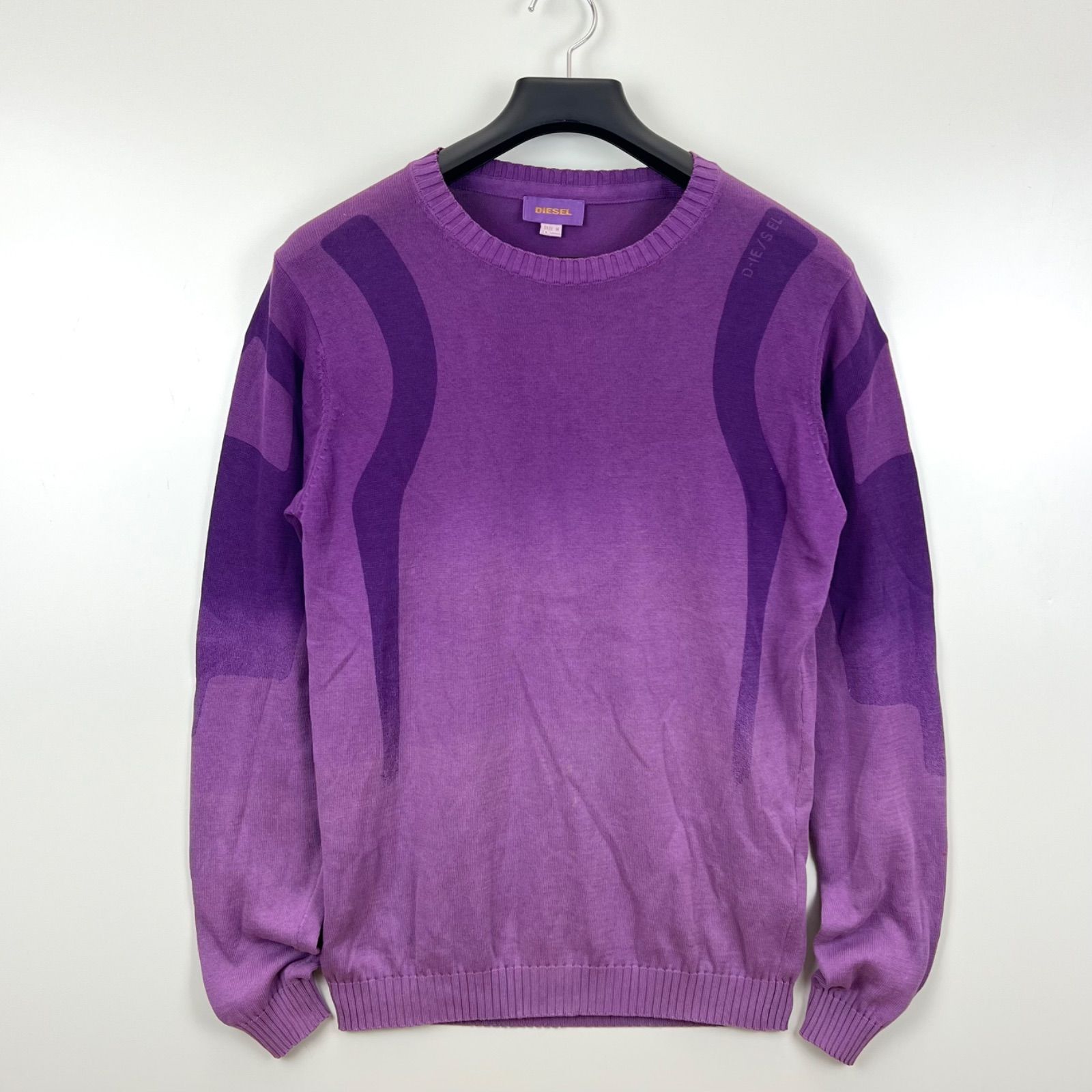 DIESEL 00s y2k archive cotton gradation knit sweater M ディーゼル 