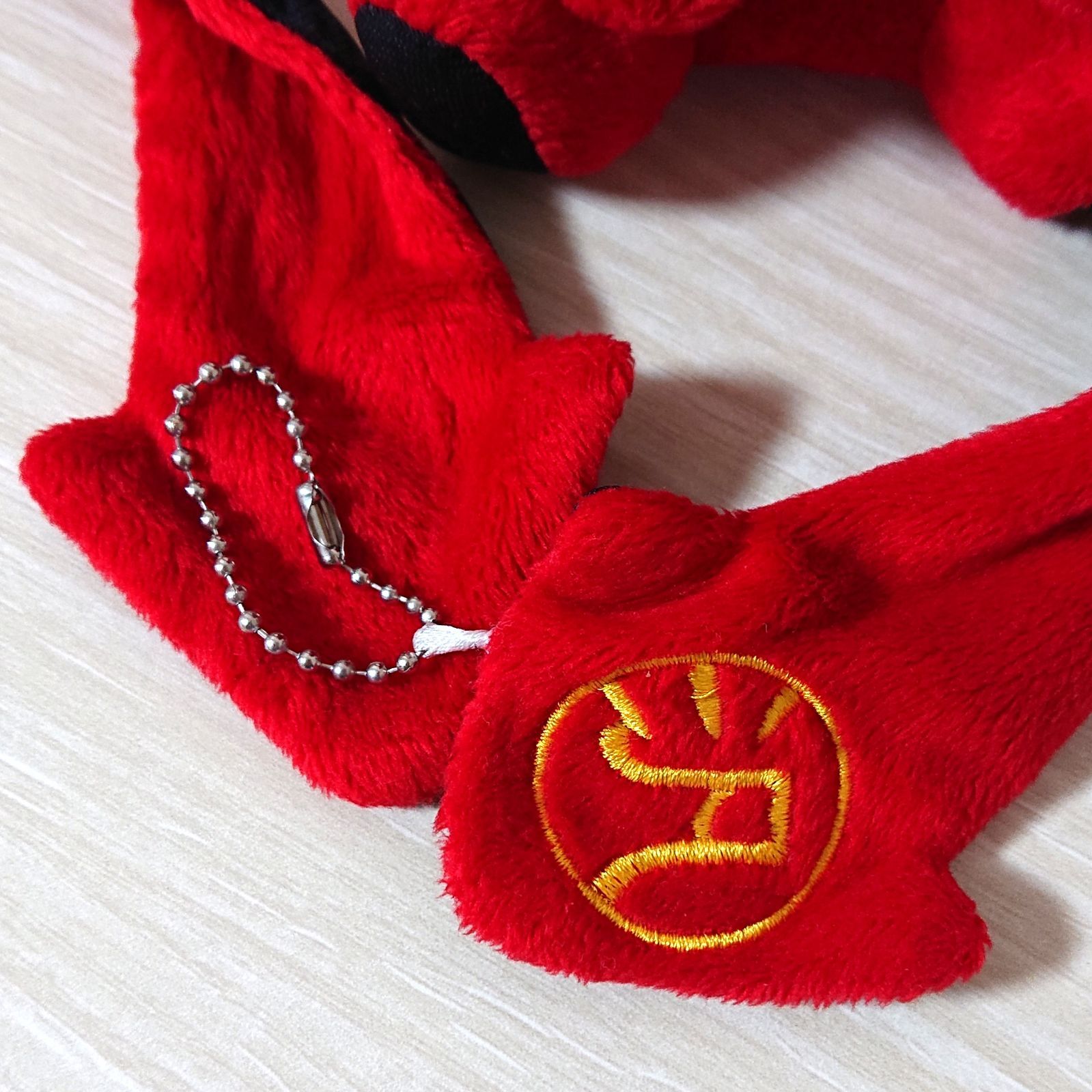 汎用うさぎ 悪魔型ぬいぐるみマスコット レッド 赤 デビル CGP-391