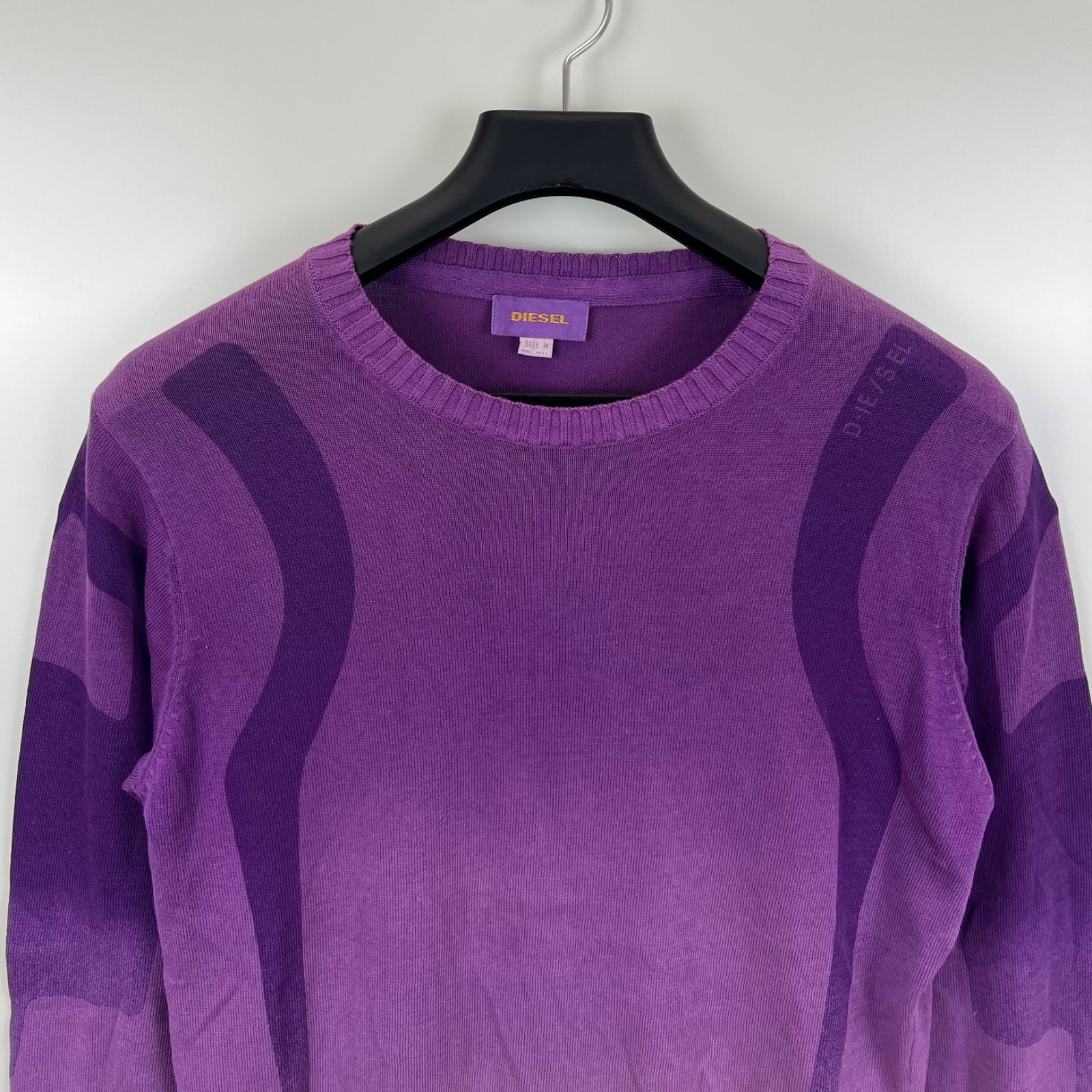 DIESEL グラデーションニット DIESEL 00s y2k archive cotton gradation knit sweater M ディーゼル