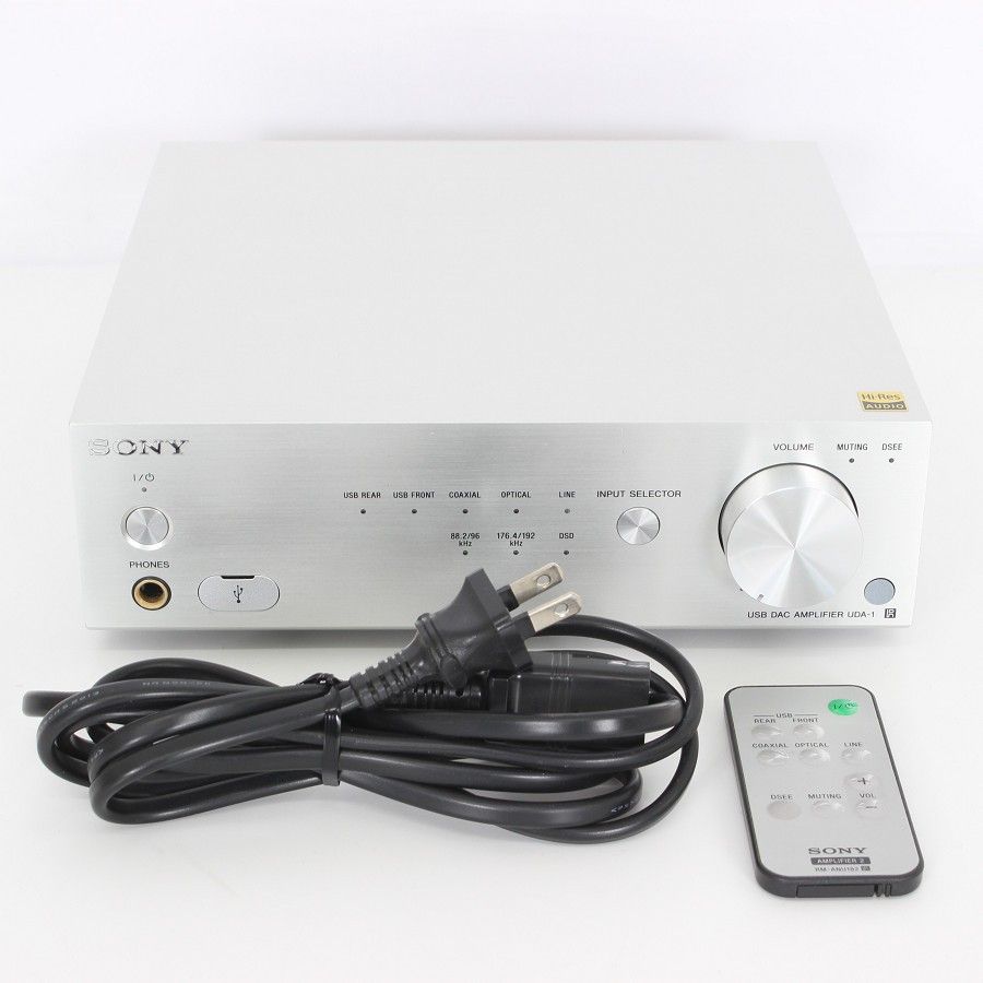 SONY USB DAC UDA-1-S シルバー プリメインアンプ ソニー 本体 - メルカリ