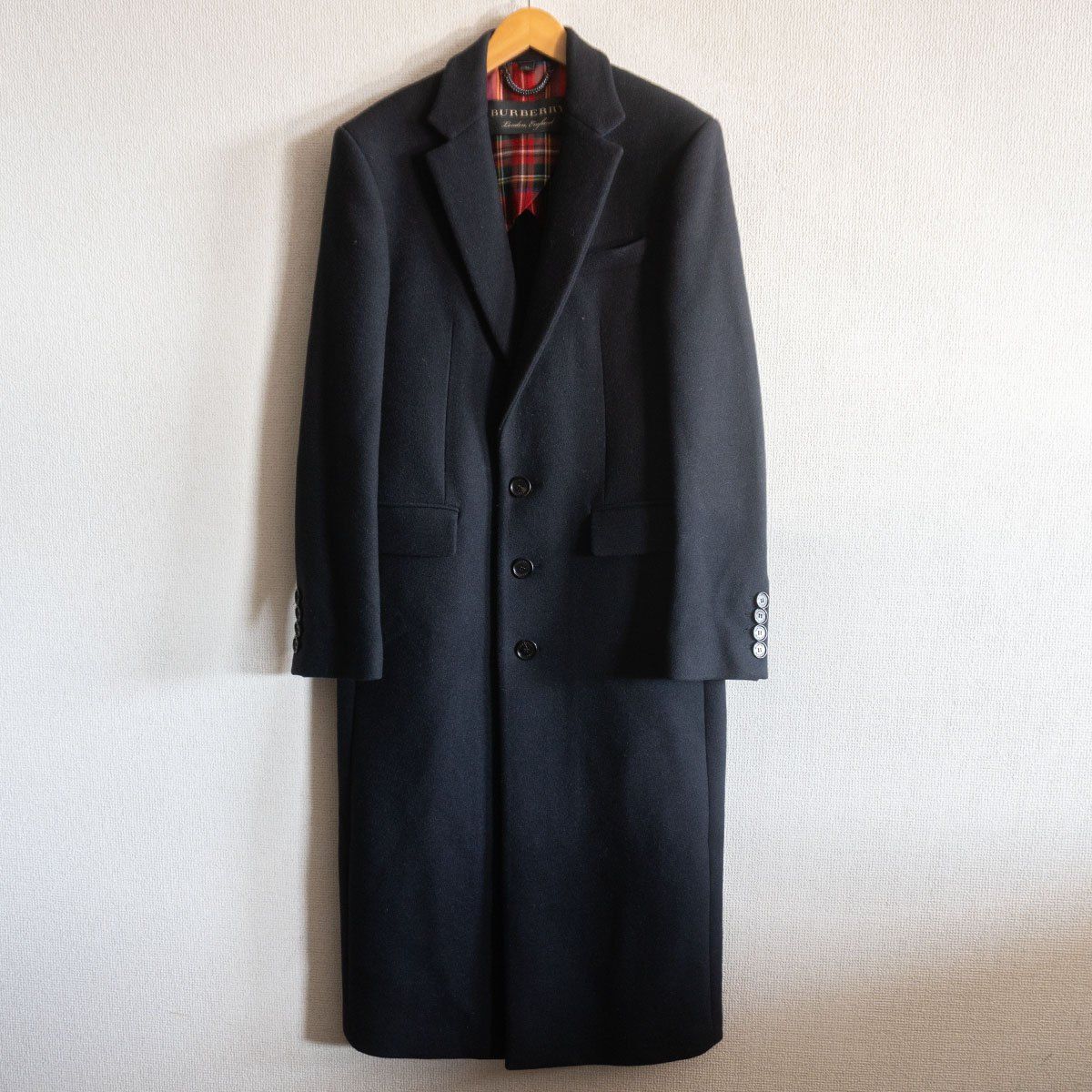 最高級】BURBERRY LONDON ENGLAND 【カシミヤ ロング チェスターコート