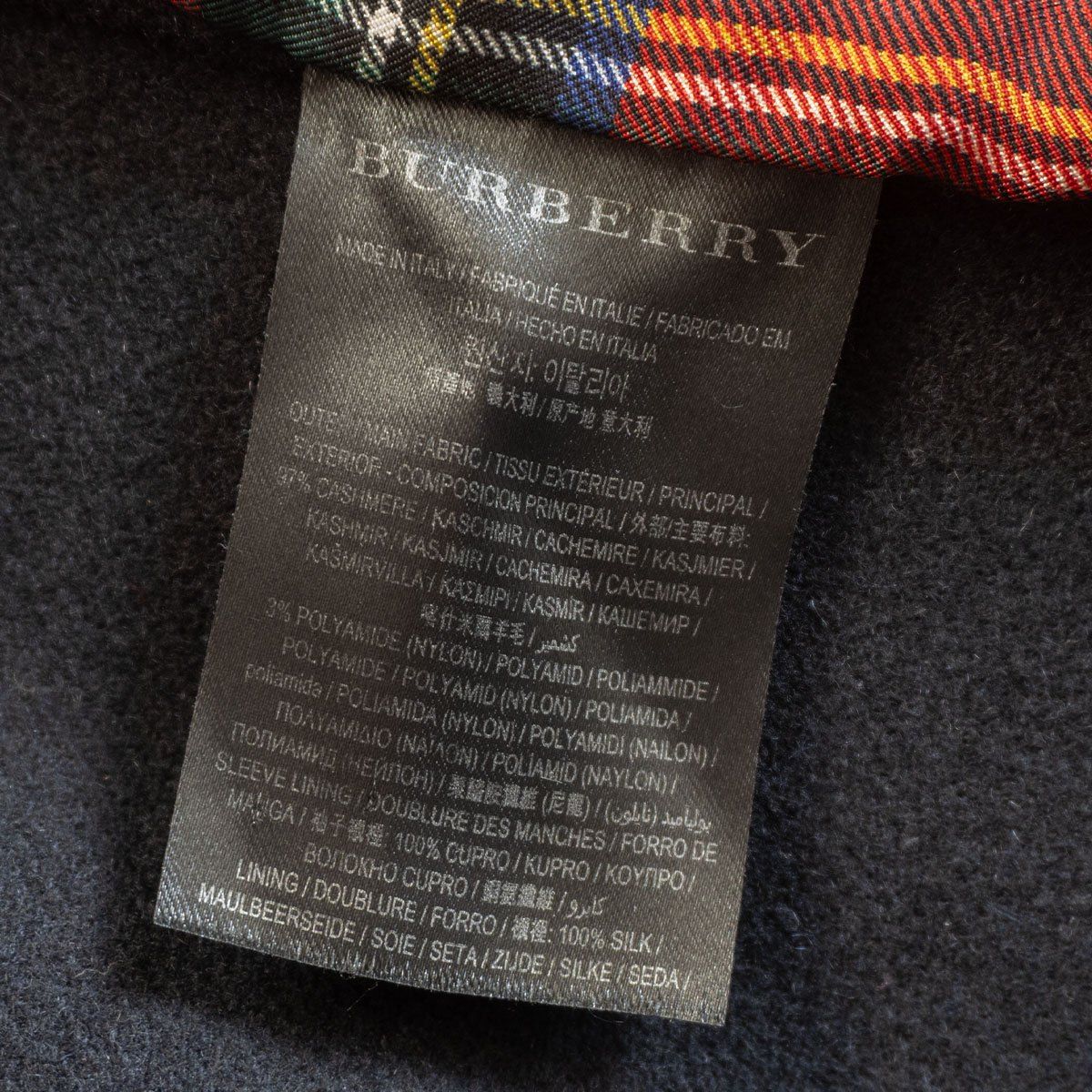 最高級】BURBERRY LONDON ENGLAND 【カシミヤ ロング チェスターコート  