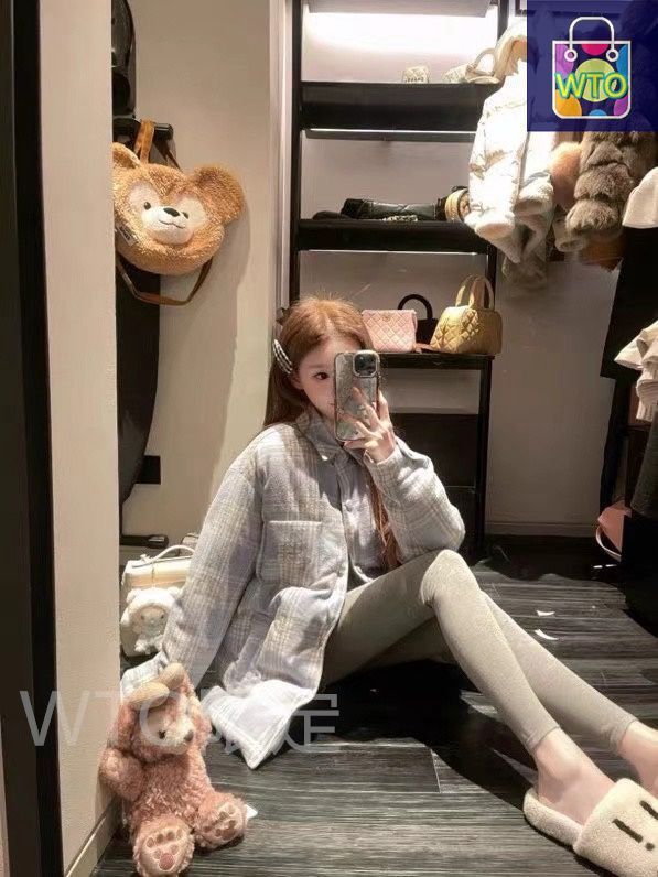 今日特価】Miu Miu ミュウミュウ チェック柄ダウンジャケット オーバー