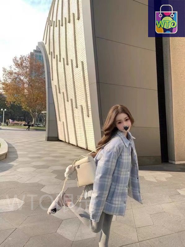 今日特価】Miu Miu ミュウミュウ チェック柄ダウンジャケット オーバー