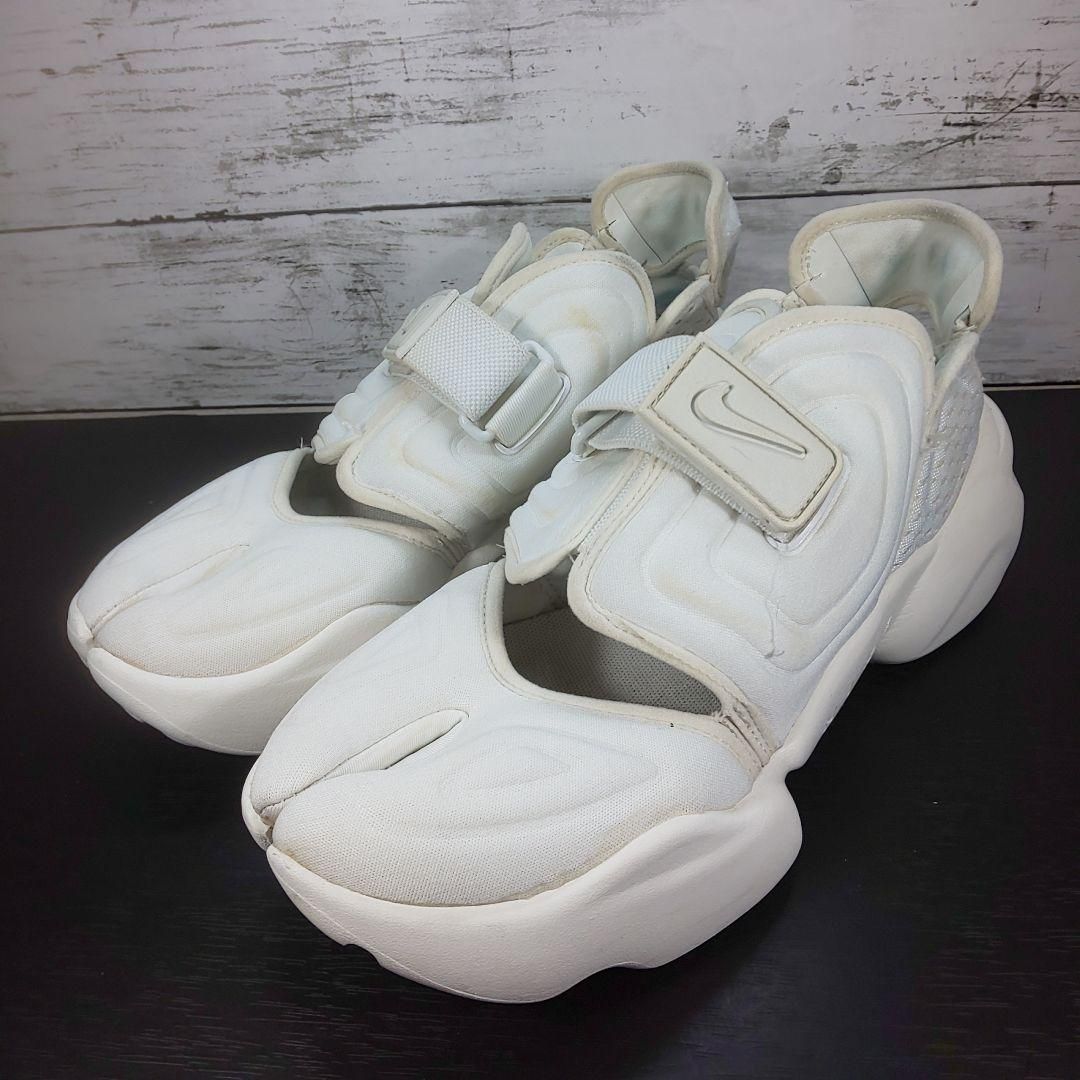 NIKE W AQUA RIFT ナイキ ウィメンズ アクアリフト 25.0cm ホワイト 白