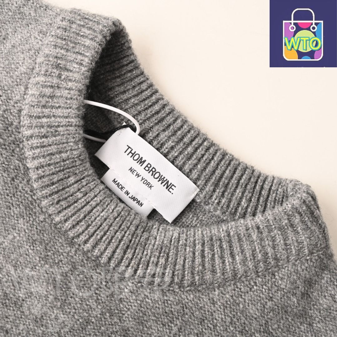 トムブラウン　thom browne ニット　セーター 今日特価】Thom Browne トム・ブラウン 四本線ニットセーター
