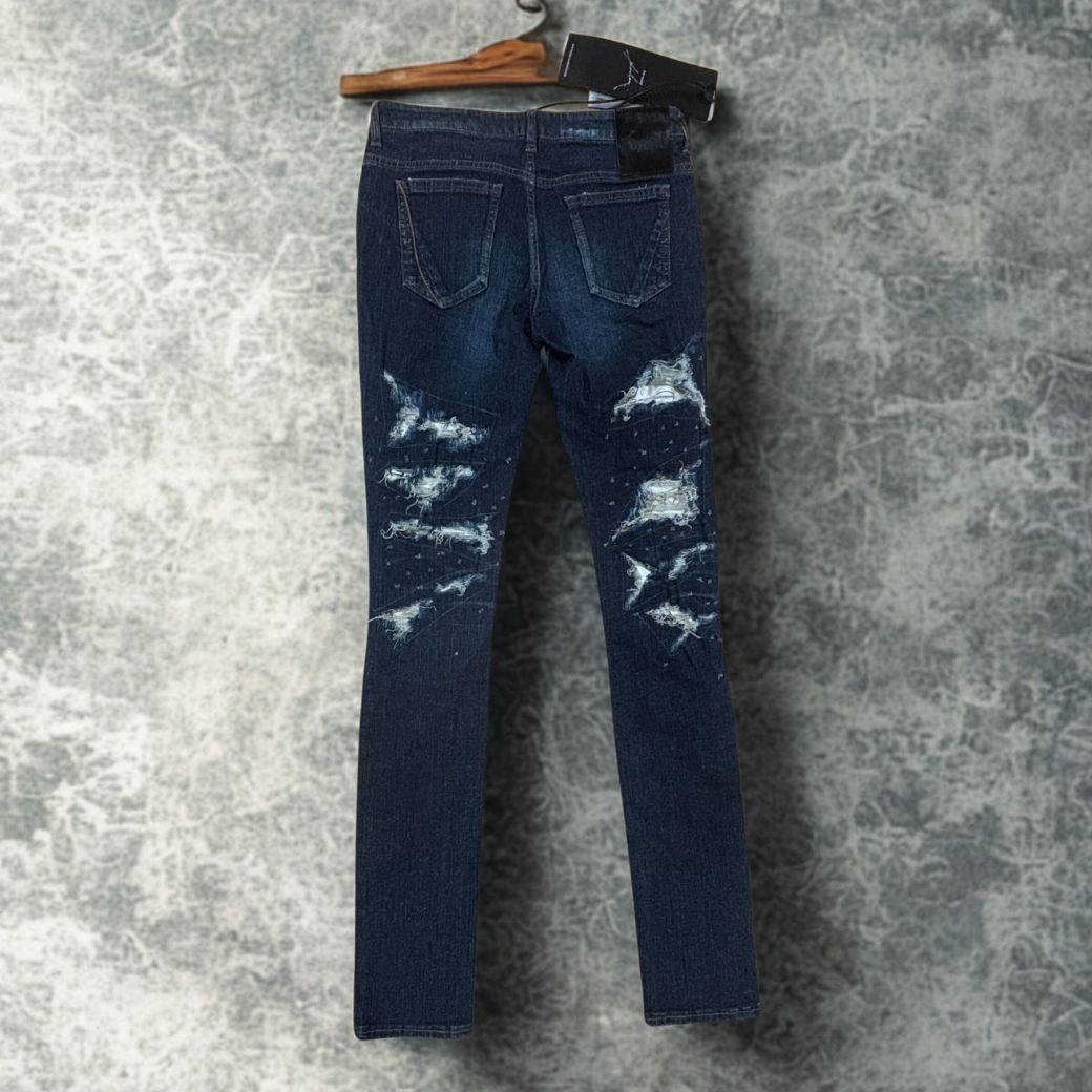 新品未使用】FAGASSENT ファガッセン 長渕剛 ダメージデニム - メルカリ