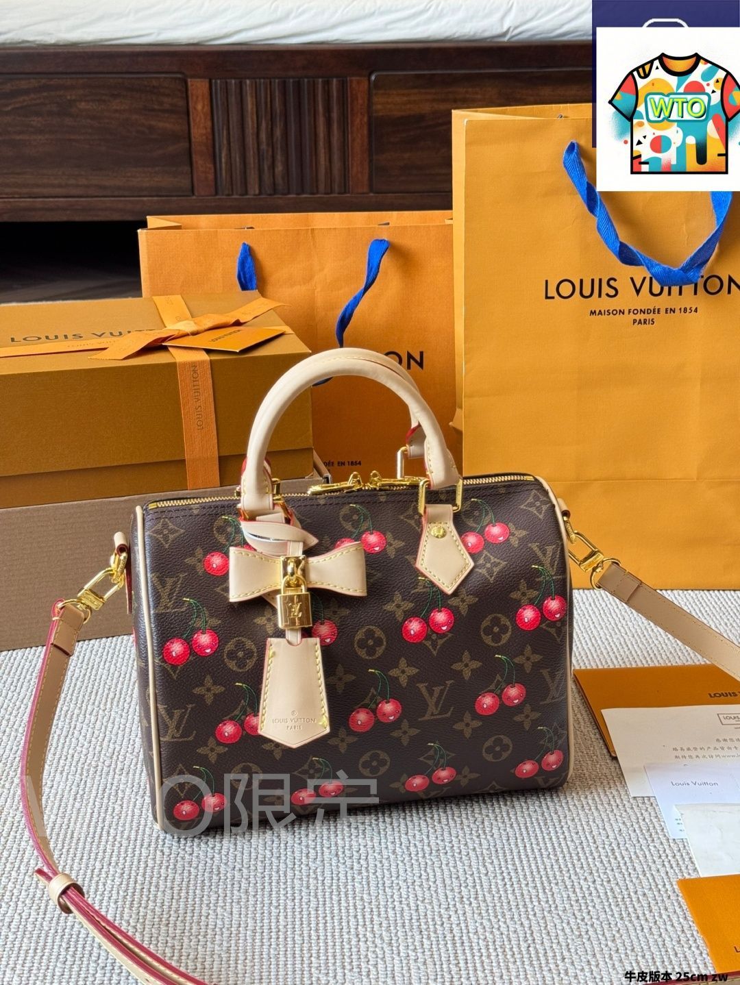今日特価】LV ルイヴィトン スピーディ ピローバッグ 原版?刻、内装