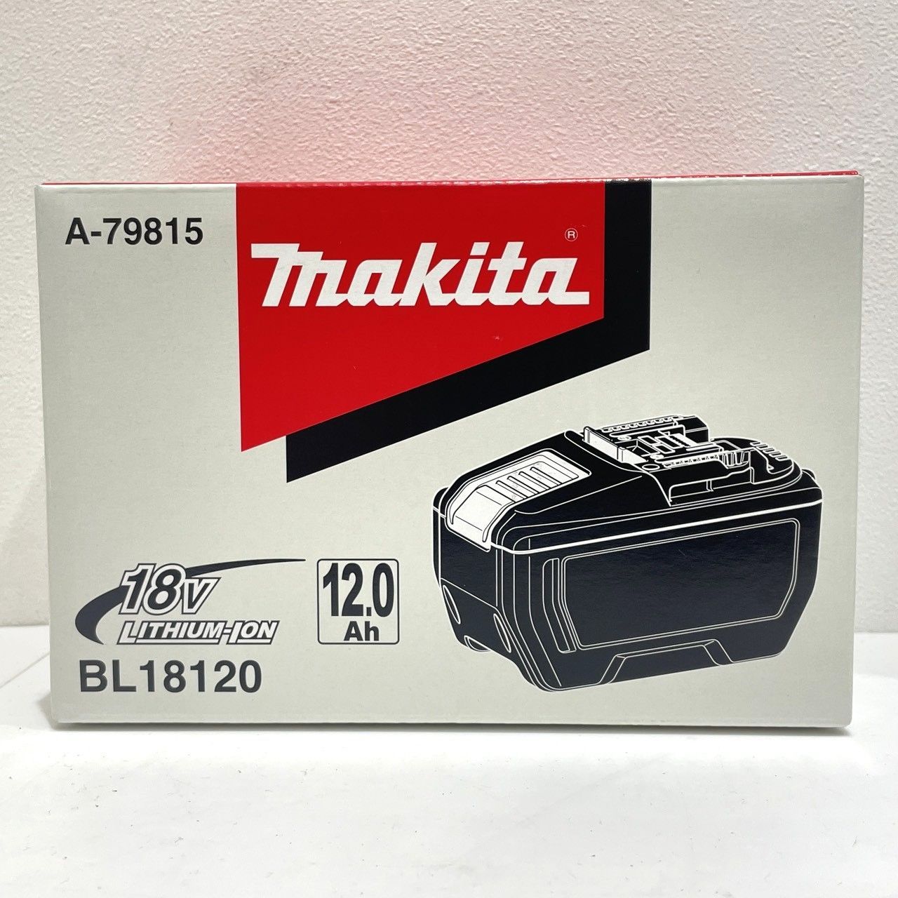 ☆makita マキタ BL18120 18v 12.0Ah リチウムイオン バッテリー 未 