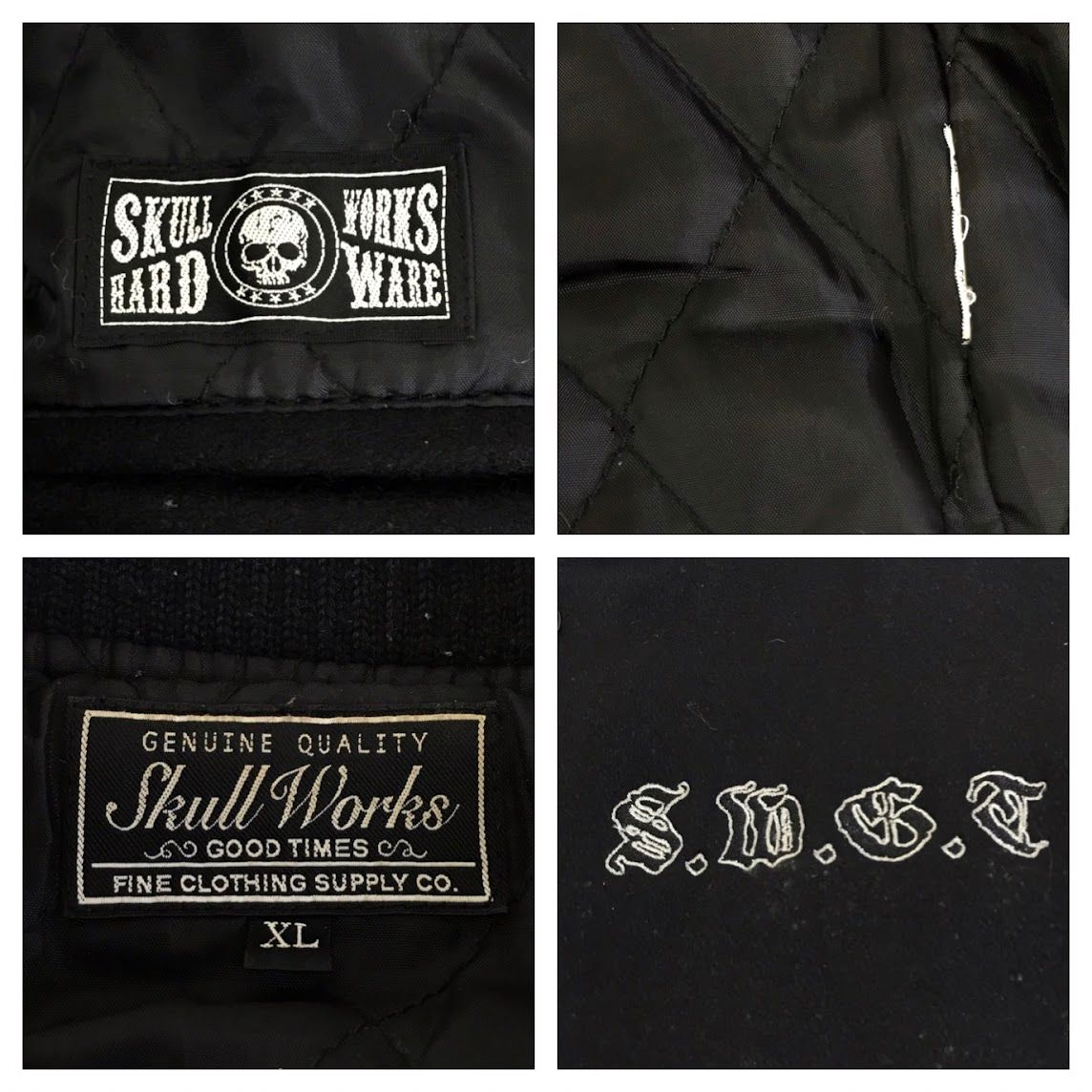 倉吉店】 中古 SKULL WORKS | スカルワークス スタジャン ×JACK ROSE