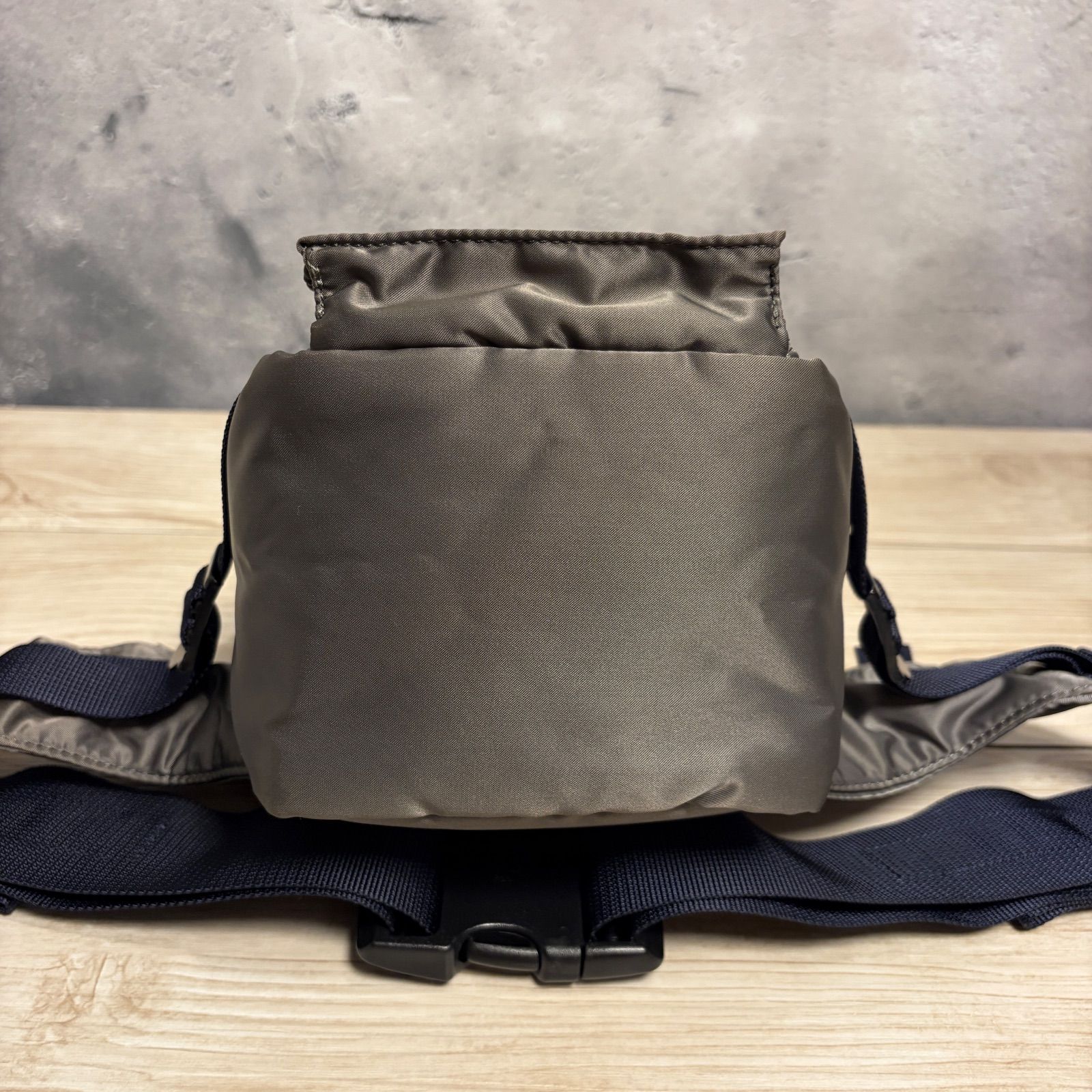 ✨PORTER PX TANKER FANNY PACK シルバー系✨ 保存袋付き ミニバッグ