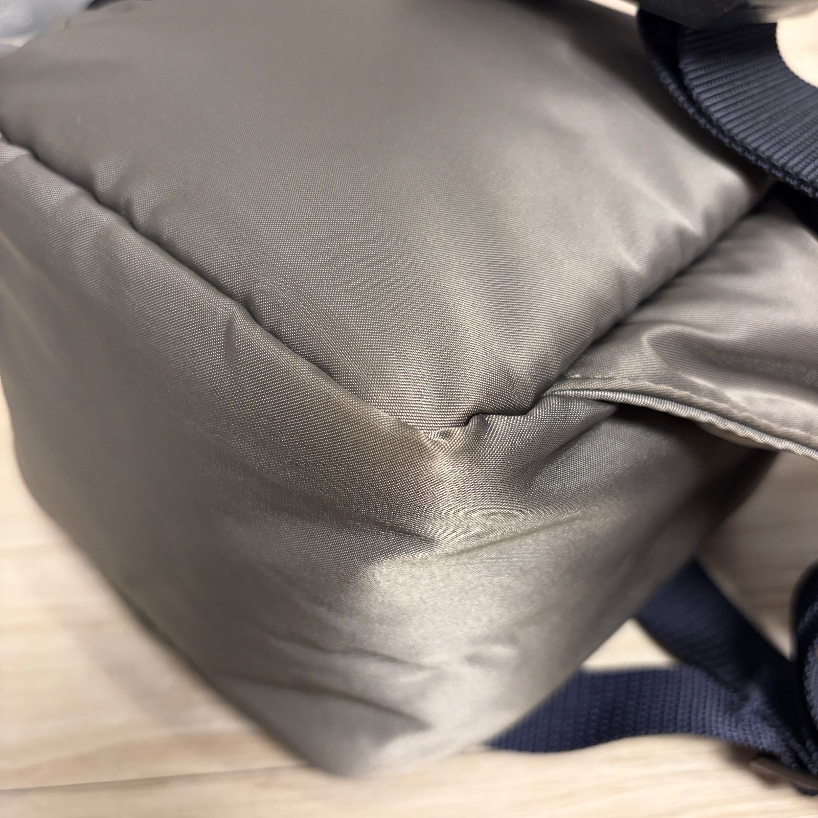 ✨PORTER PX TANKER FANNY PACK シルバー系✨ 保存袋付き ミニバッグ