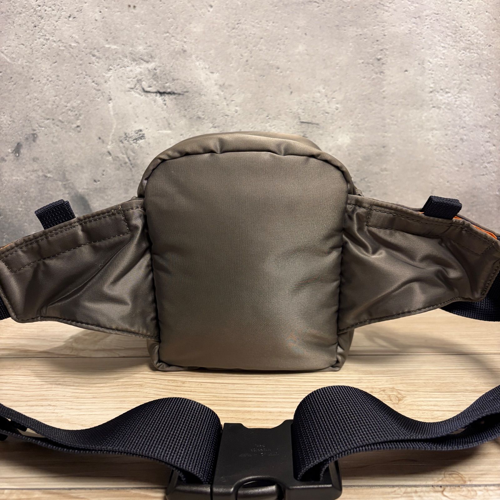 ✨PORTER PX TANKER FANNY PACK シルバー系✨ 保存袋付き ミニバッグ