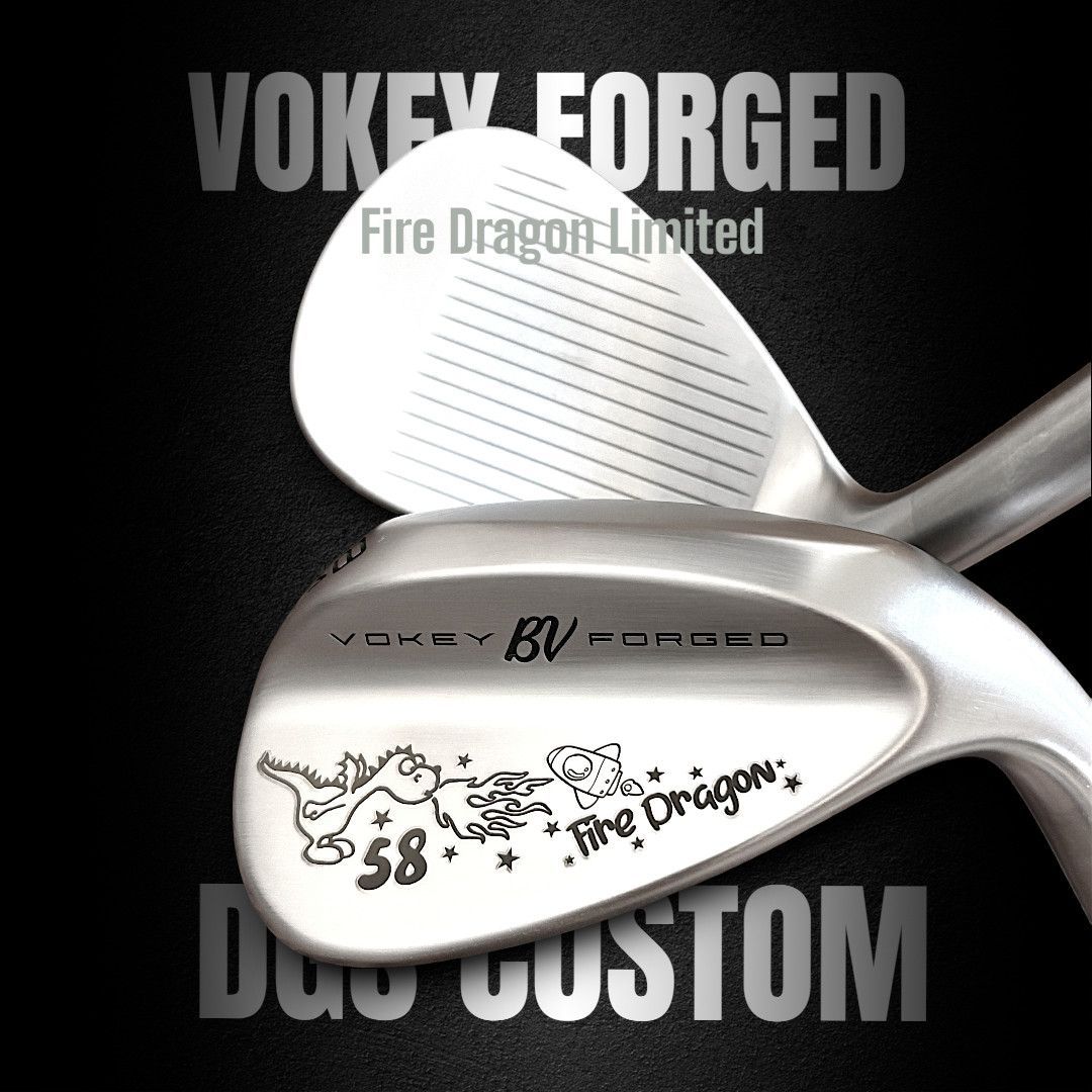 日本限定！精密鍛造VOKEY Forged★ファイヤードラゴン 52&58セット ☆日本限定モデル 精密鍛造2025 VOKEY Forged☆ファイヤードラゴン