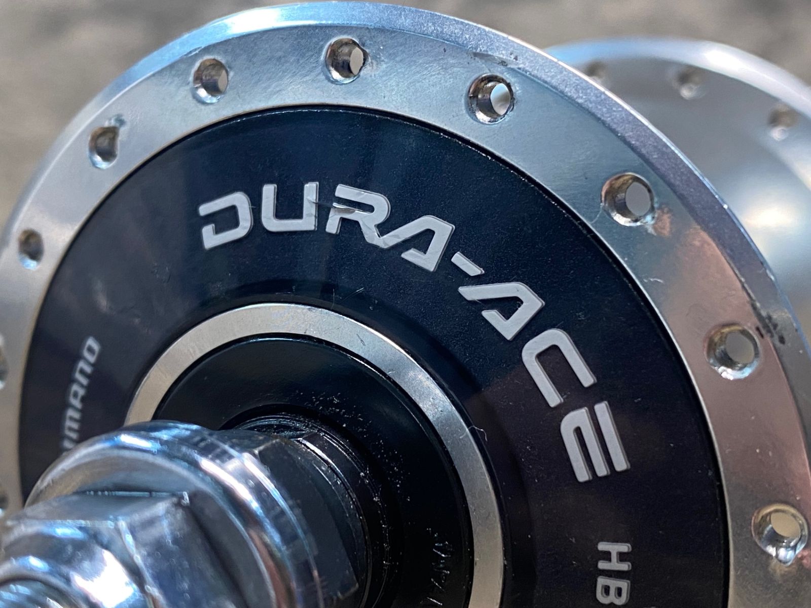 JJ263 シマノ SHIMANO デュラエース DURA-ACE HB-7600 前後ハブセット