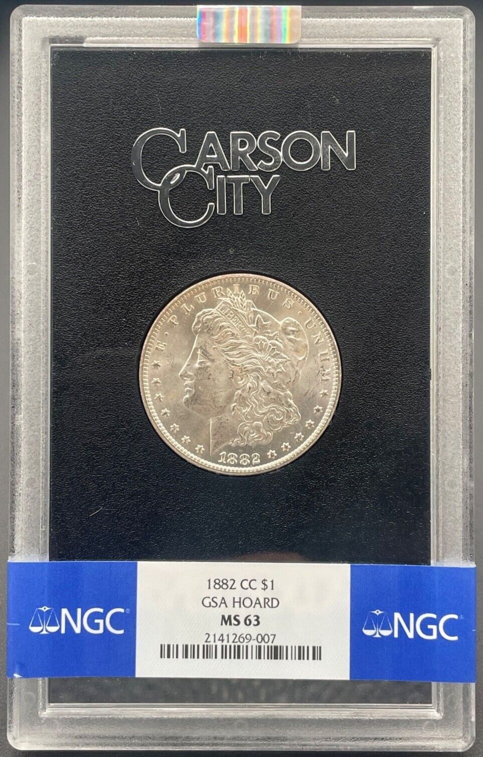 1882年CCモルガン銀貨GSAホードNGC MS63 - メルカリ