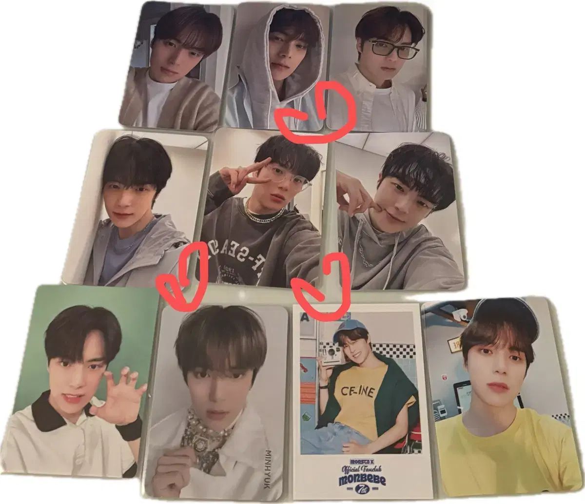 MONSTA X(モンスタエックス・モネク) ミニョク(MINHYUK) トレカ まとめ