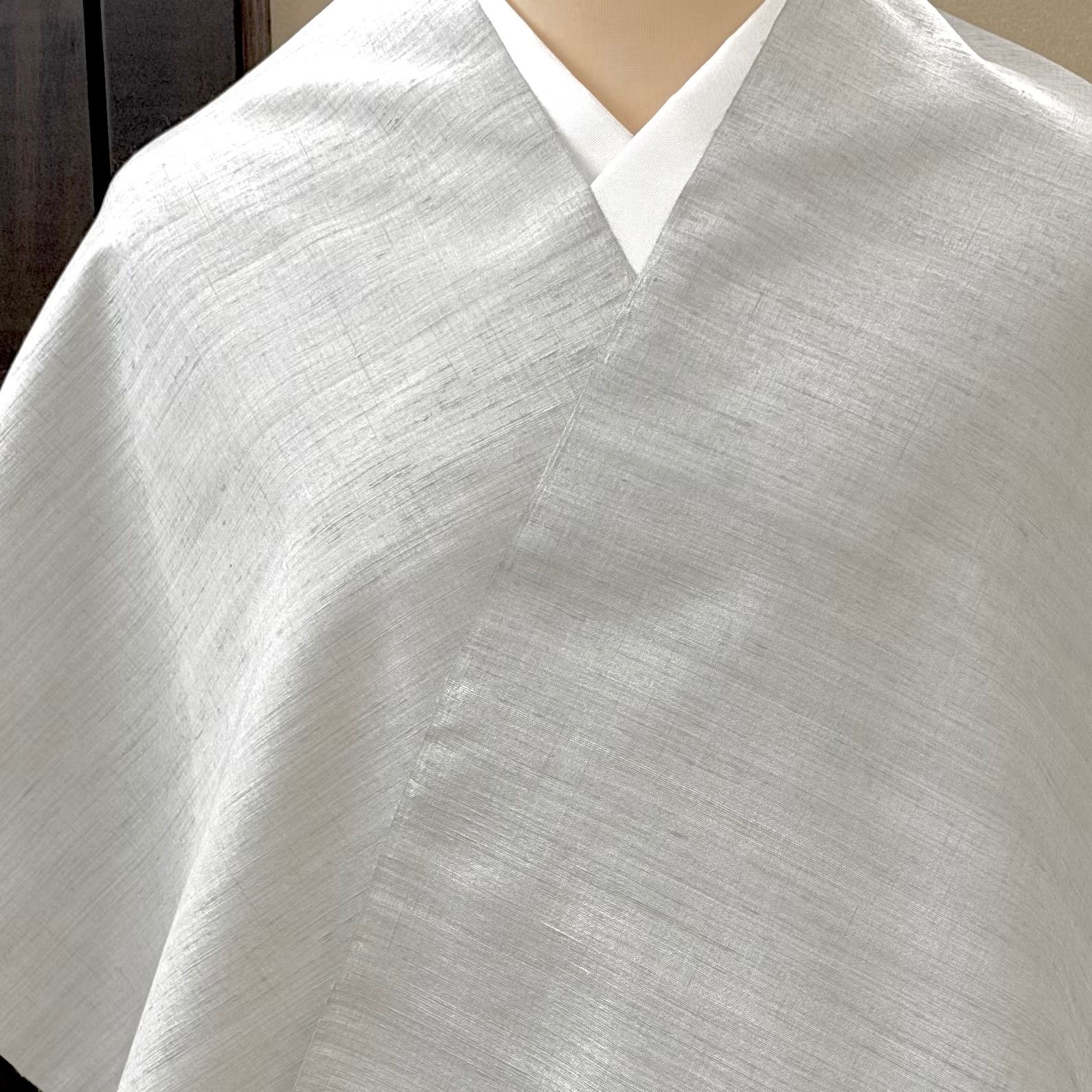 着物 本場久米島紬 手織 ゆうな染 無地 0133 - メルカリ
