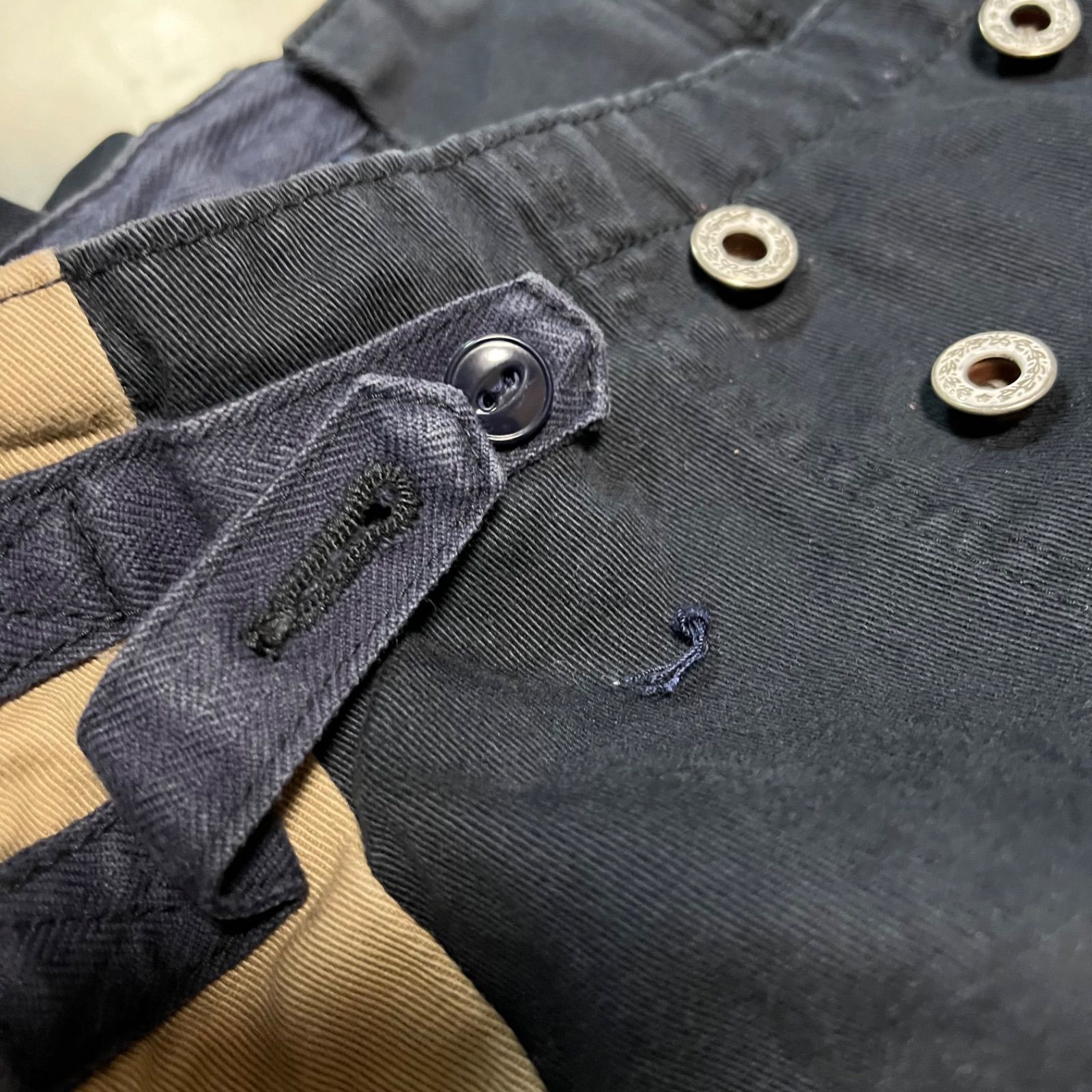 KAPITAL キャピタル 7 スターサスペンダー サイドライン チノパン