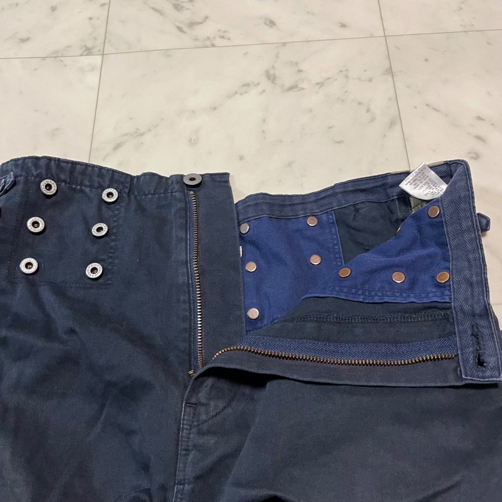 KAPITAL キャピタル 7 スターサスペンダー サイドライン チノパン