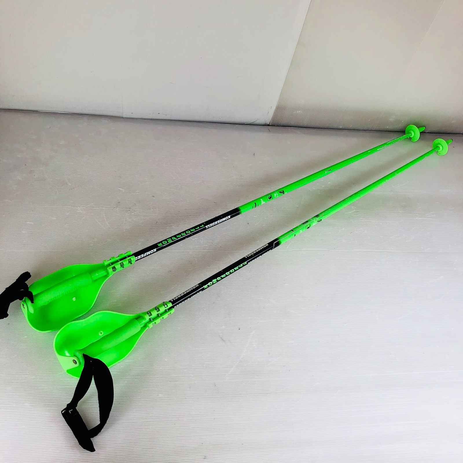 KOMPERDELL コンパーデル スキーポール ストック 120cm パンチガード