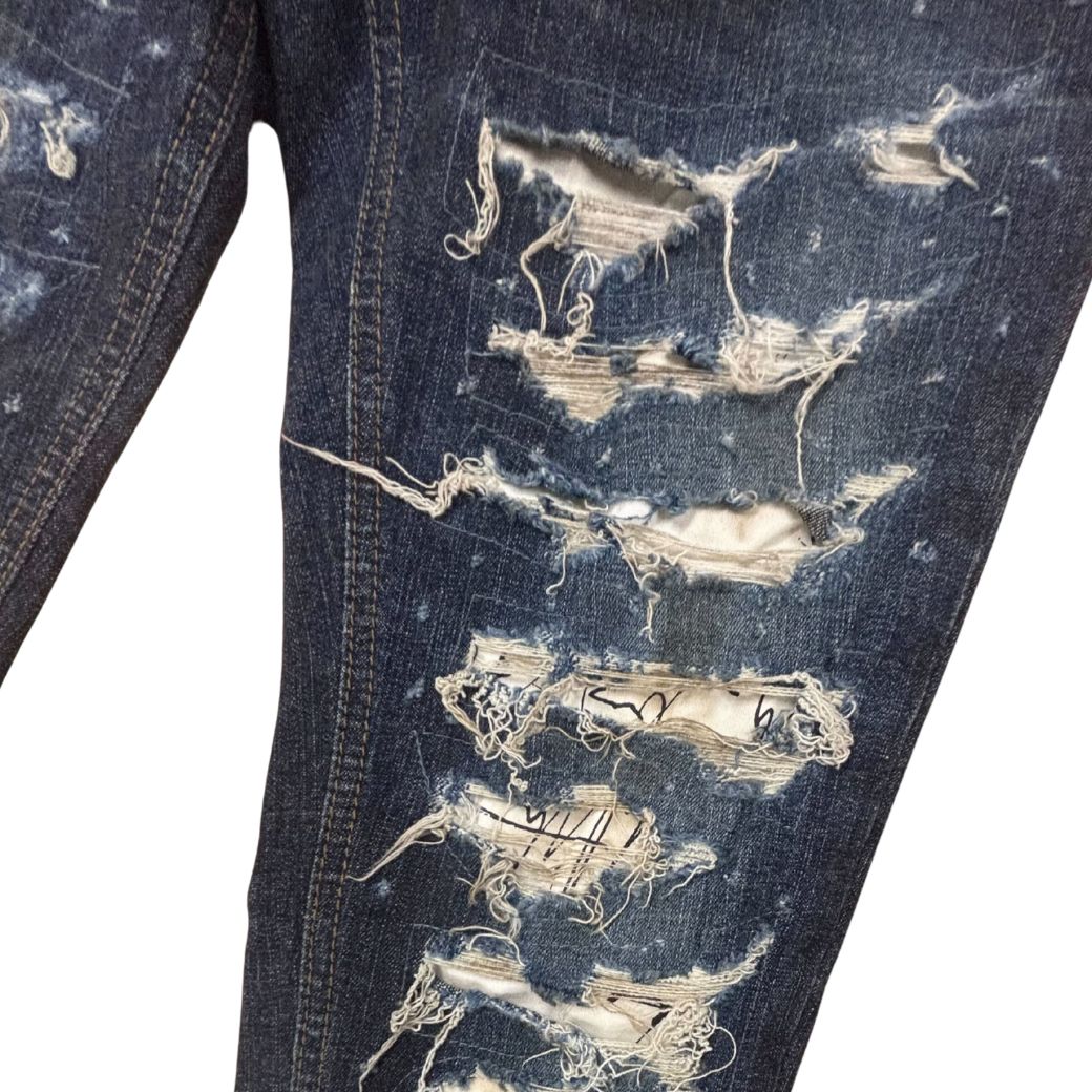 【長渕剛】ファガッセン　イーグル 新品未使用】FAGASSENT ファガッセン 長渕剛 ダメージデニム - メルカリ