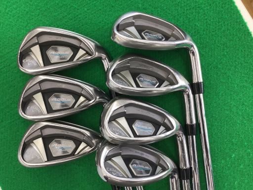 【中古】 キャロウェイ ROGUE STAR 7S アイアンセット IR NS PRO ZELOS 7 (フレックスS) メンズ 男性用 右利き 右用 Dランク ゴルフクラブ