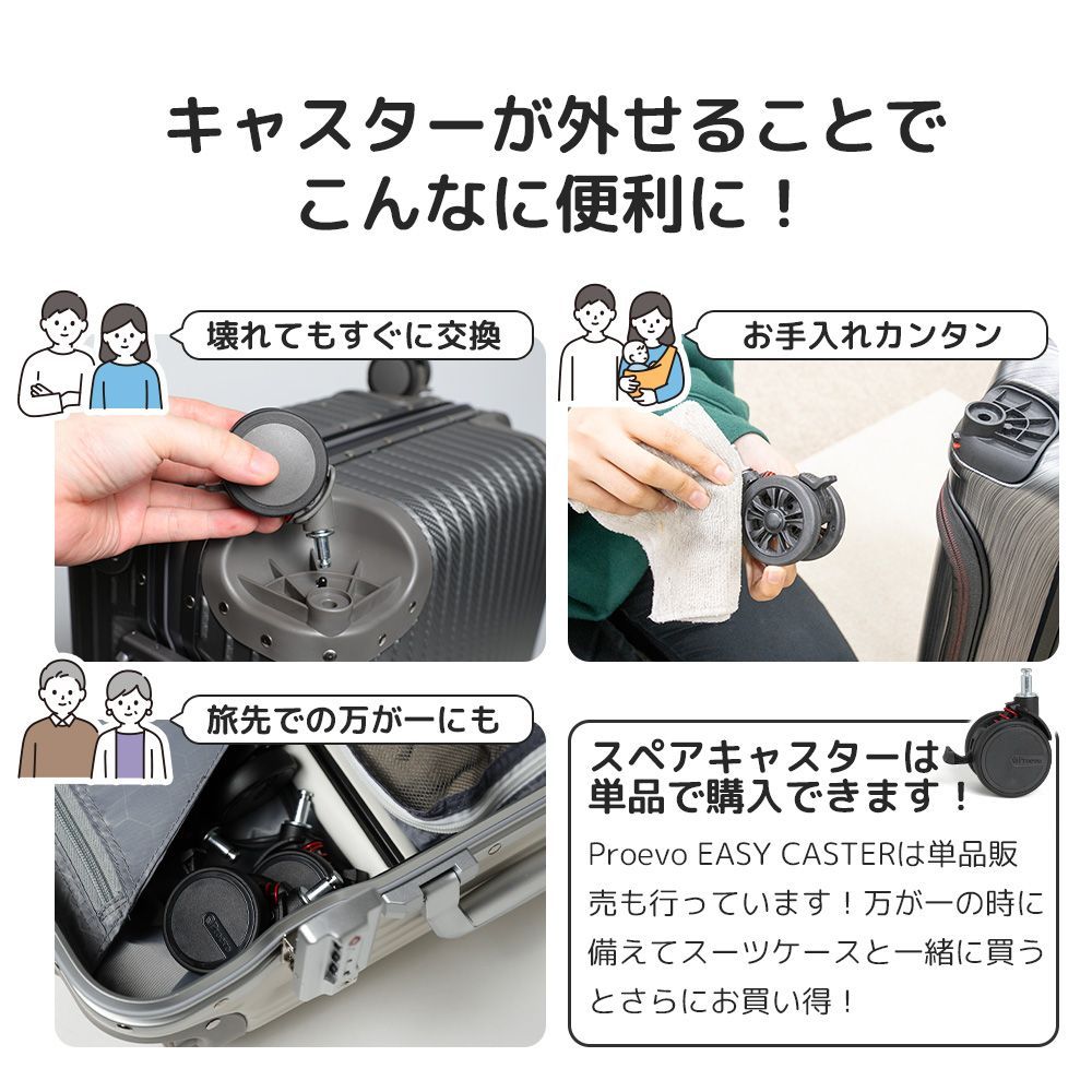 静音 ダブルキャスター