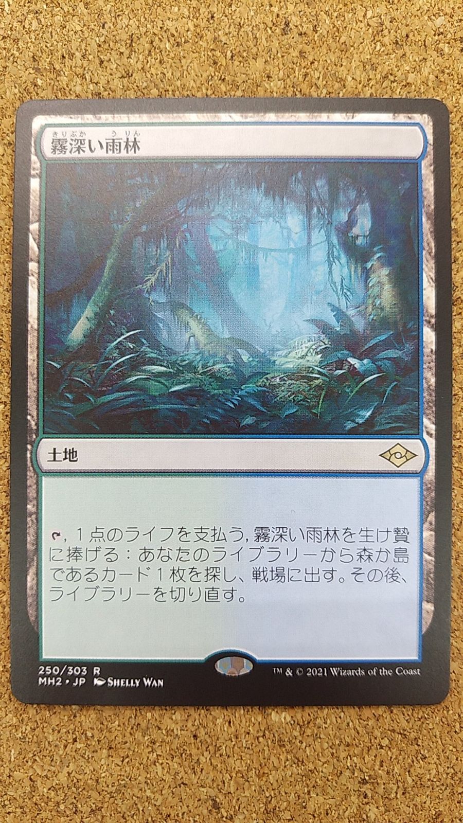 〇MTG 霧深い雨林 MH2 250/303 - メルカリ