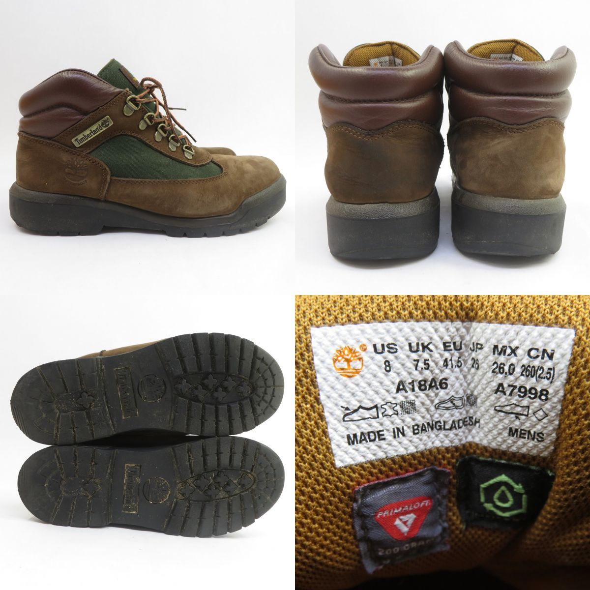Timberland ティンバーランド FIELD BOOT F/L WP フィールドブーツ