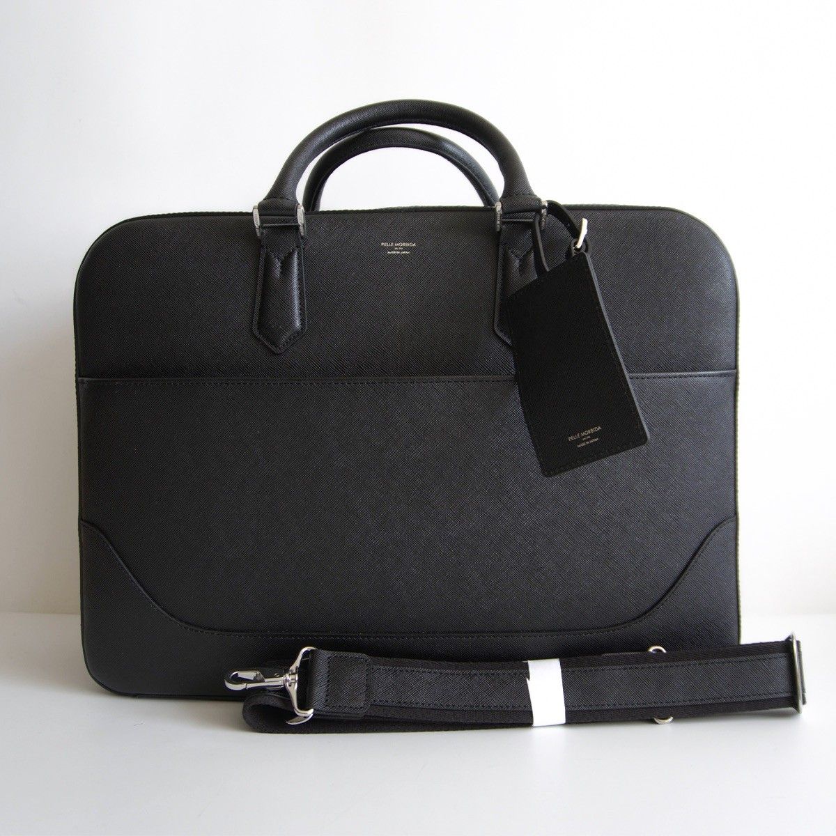 未使用品】PELLE MORBIDA【CAPITANO 2WAY ブリーフバッグ】2室 