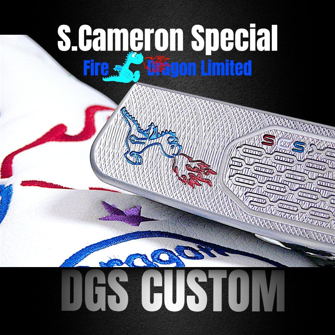 ★2025 Squareback2 ファイヤードラゴンサークル★DGSカスタム★ スコッティキャメロン☆ 2025 Newport2(ニューポート2)☆ファイヤー