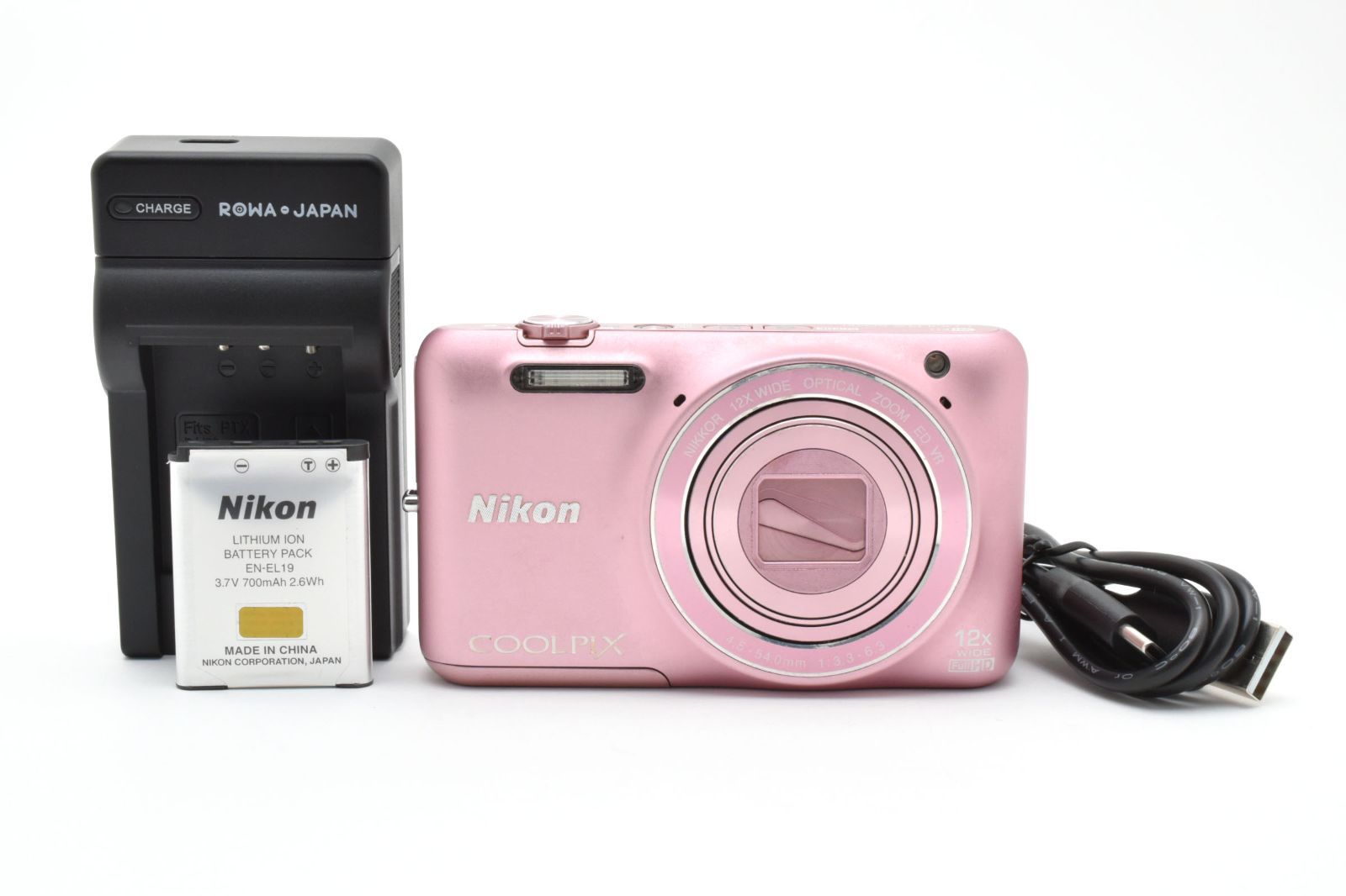 402 Nikon COOLPIX S6600 ピンク - メルカリ