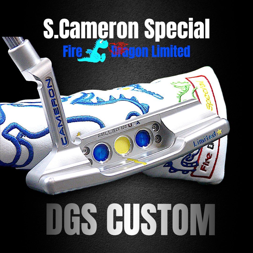 スコッティキャメロン★ニューポート2☆ファイヤードラゴン★DGSカスタム スコッティキャメロン☆ 2025 Newport2(ニューポート2)☆ファイヤー