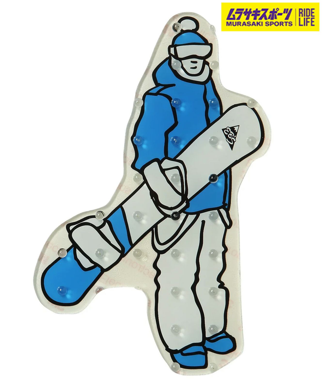 ムラスポ公式】新品 eb's エビス スノーボード デッキパット STOMP