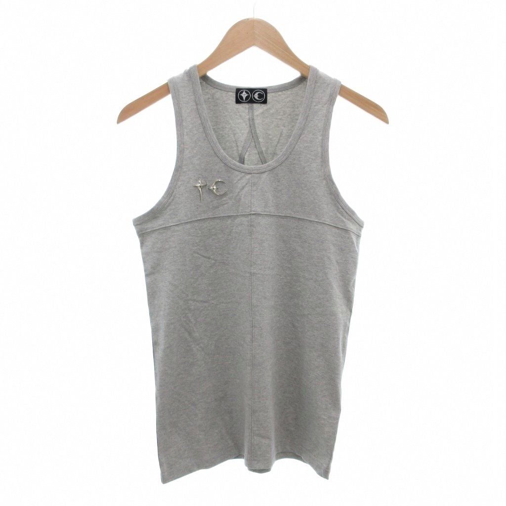 サグクラブ THUG CLUB 美品 タンクトップ 1 クルーネック モチーフ