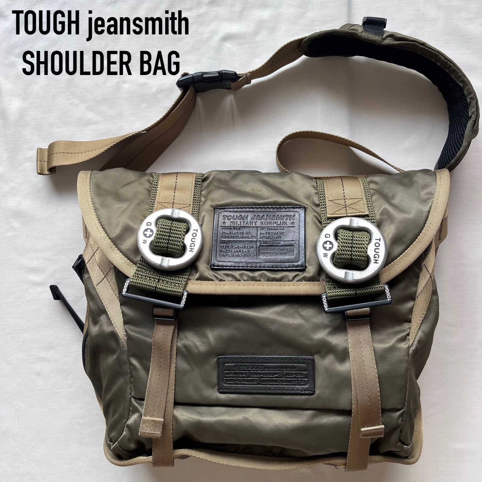 TOUGH jeansmith タフ ショルダーバッグ00s 10s ミリタリー - メルカリ