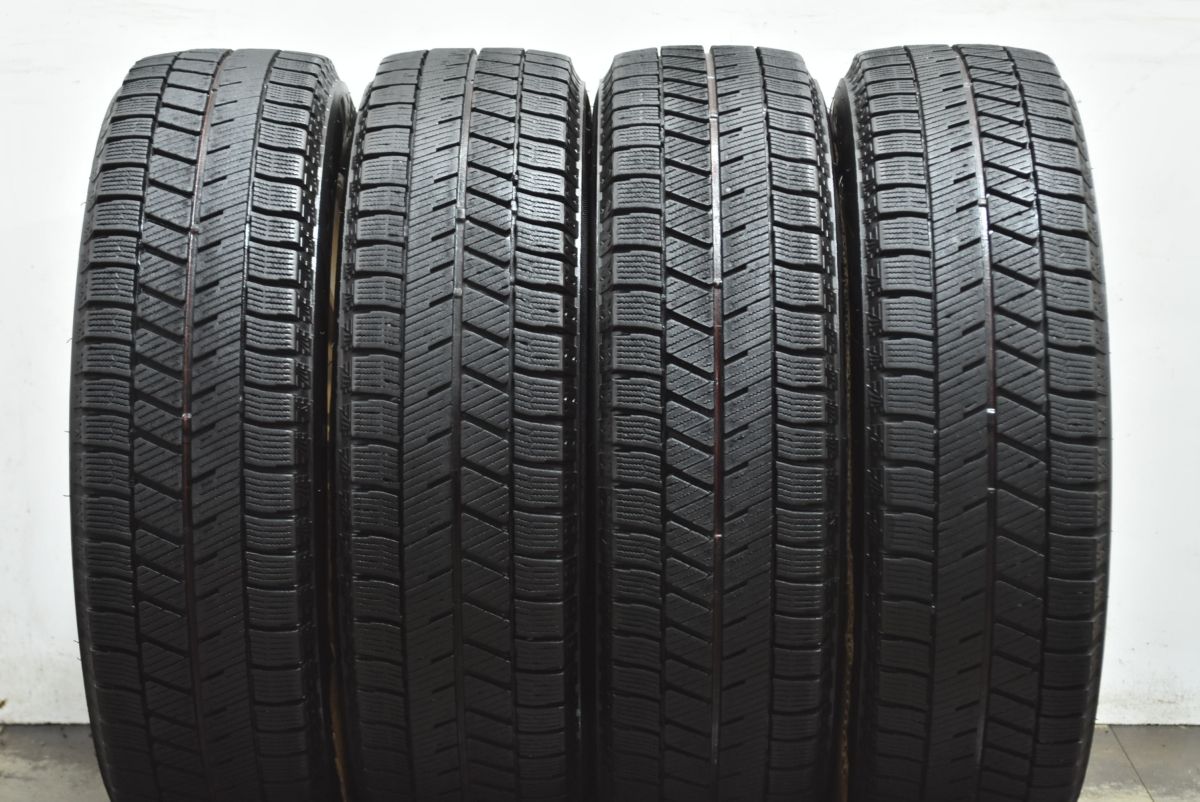 【美品バリ溝】 1本(No4)ブリヂストンVRX2 9-9.5部山2021年製造 超バリ溝 センサー付き】PREMIX MER-X 21in 8J +40 PCD114.3