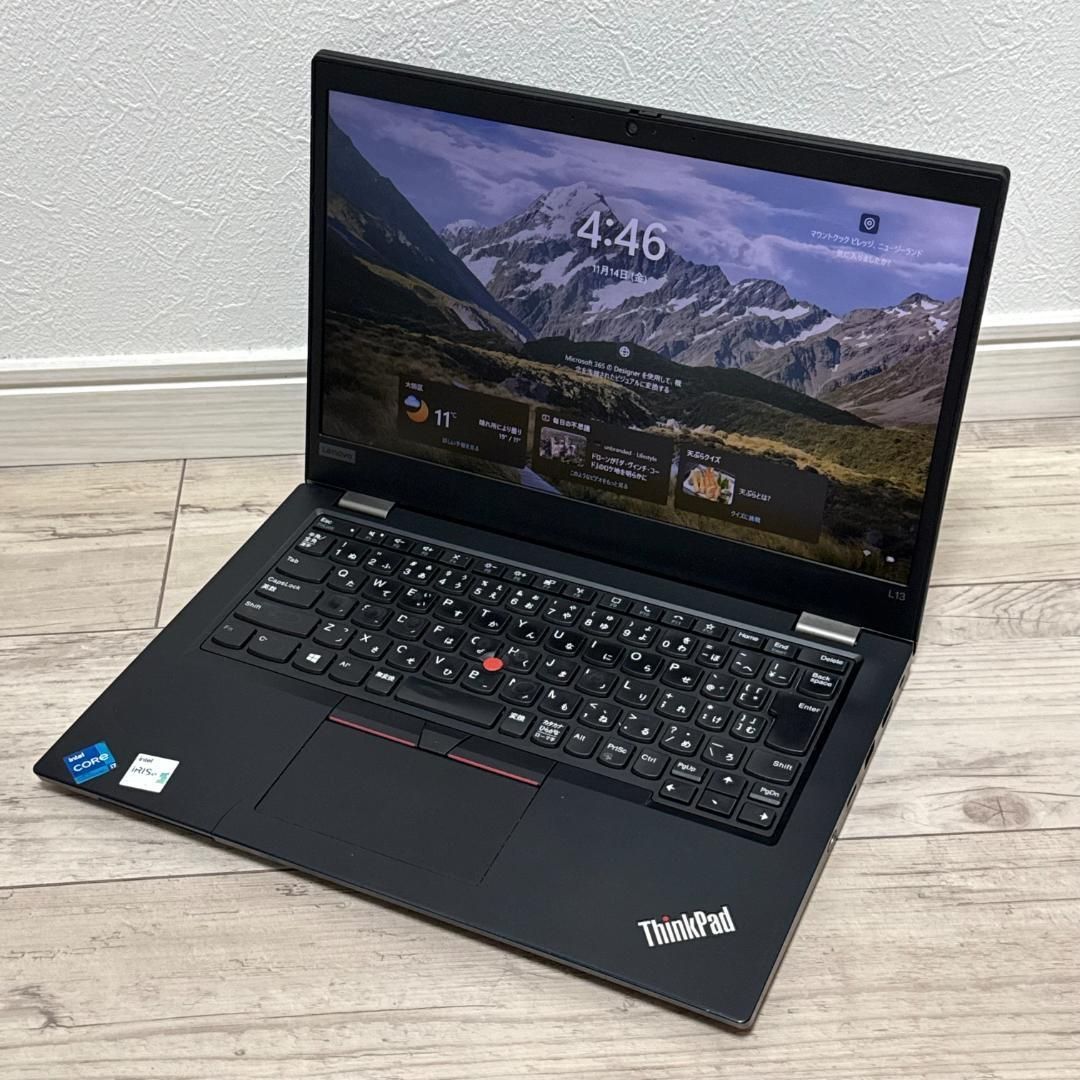 薄型♬ ThinkPad Core i7 11世代 16GB SSD512GB オフィス2021 軽量