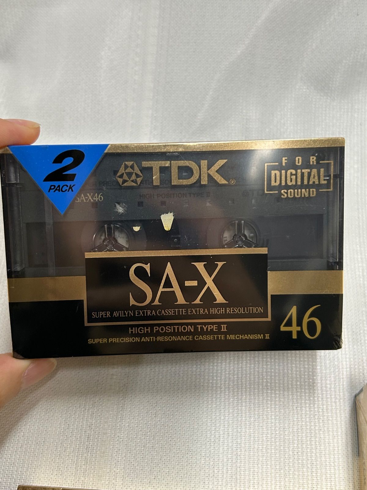 11702 新品未開封 レア 当時物 TDK カセットテープ SA-X 46/64/74 5本