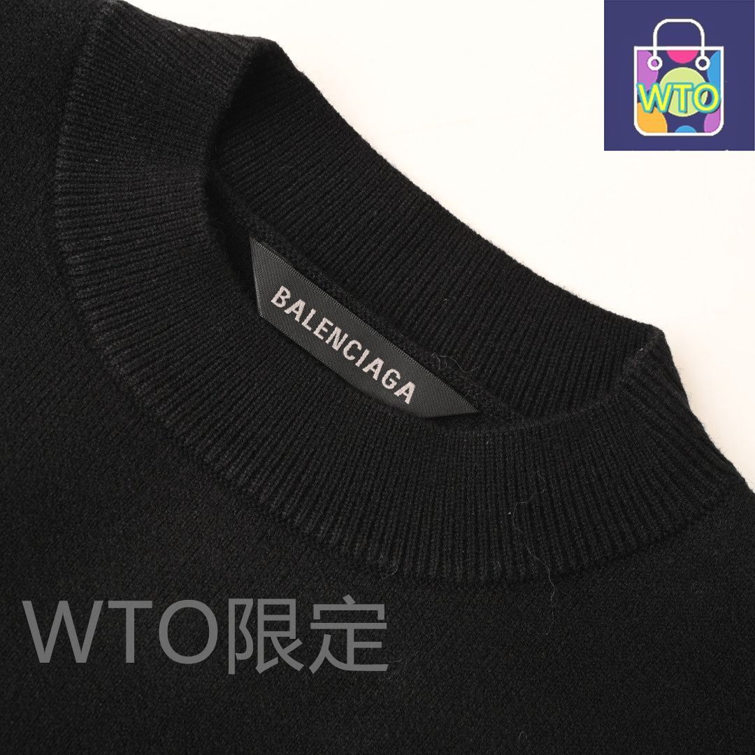 今日特価】Balenciaga バレンシアガ スキーハーフハイネックセーター