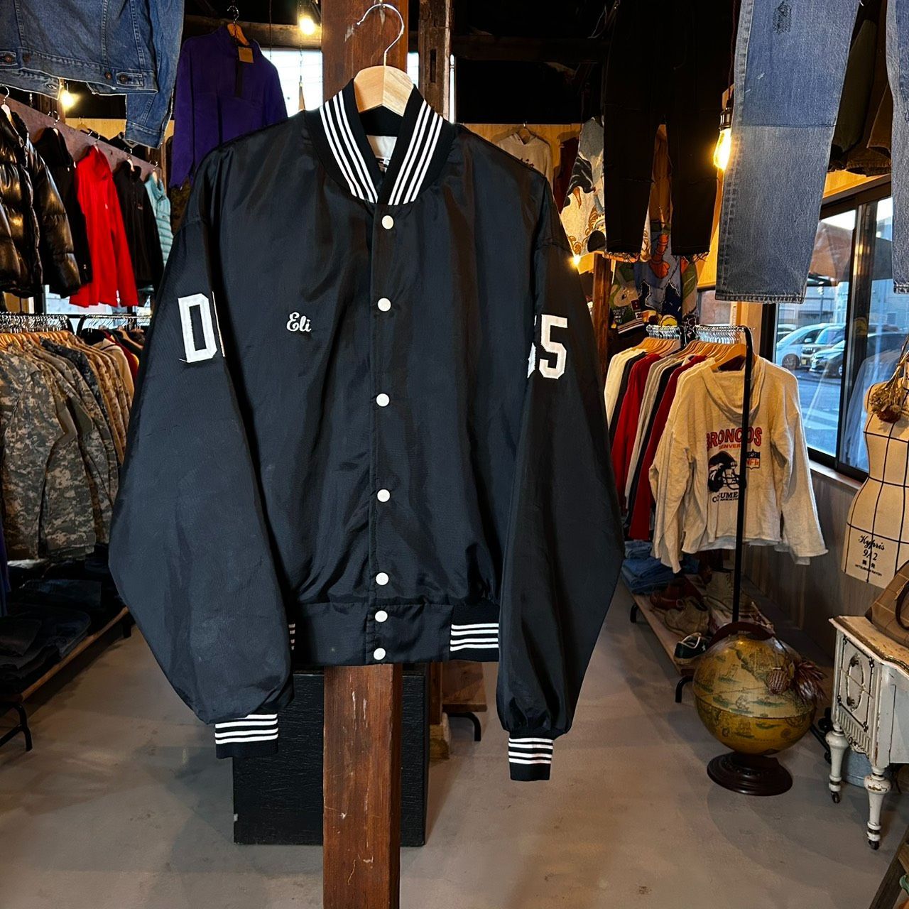 80s wool stadium jacket ミッドウェスト ウールスタジャン Vintage 